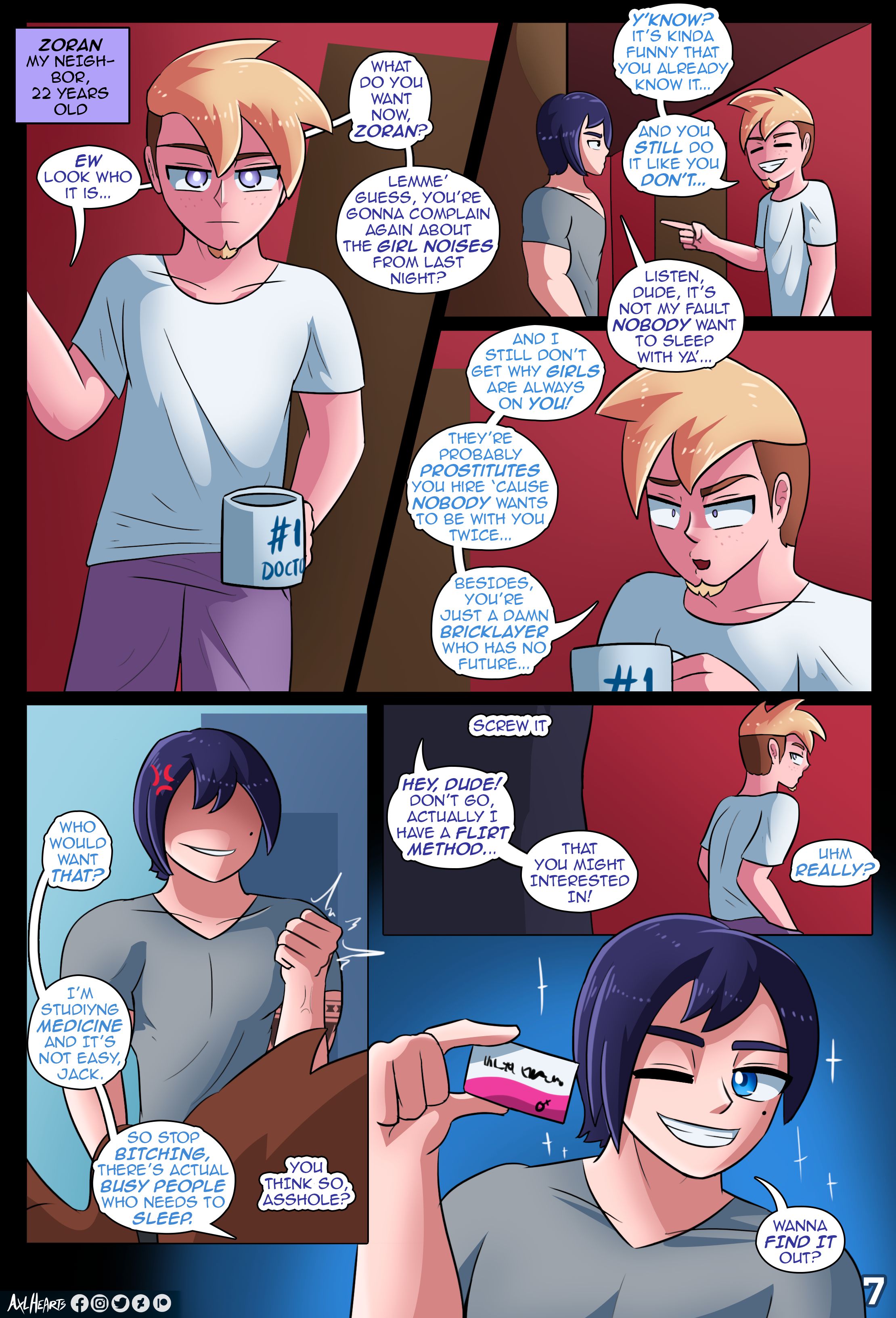 Drunken Gal [AX3LBRAVO] 3 . The Neighbor - Chapter 3 [AX3LBRAVO] – page 9