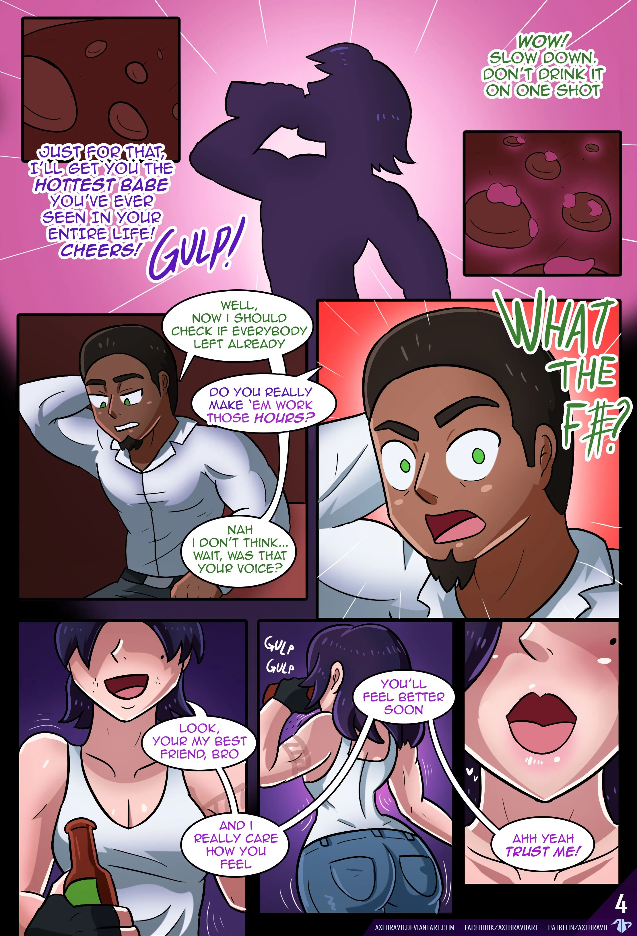 Drunken Gal [AX3LBRAVO] 1 . Drunken Gal - Chapter 1 [AX3LBRAVO] – page 7