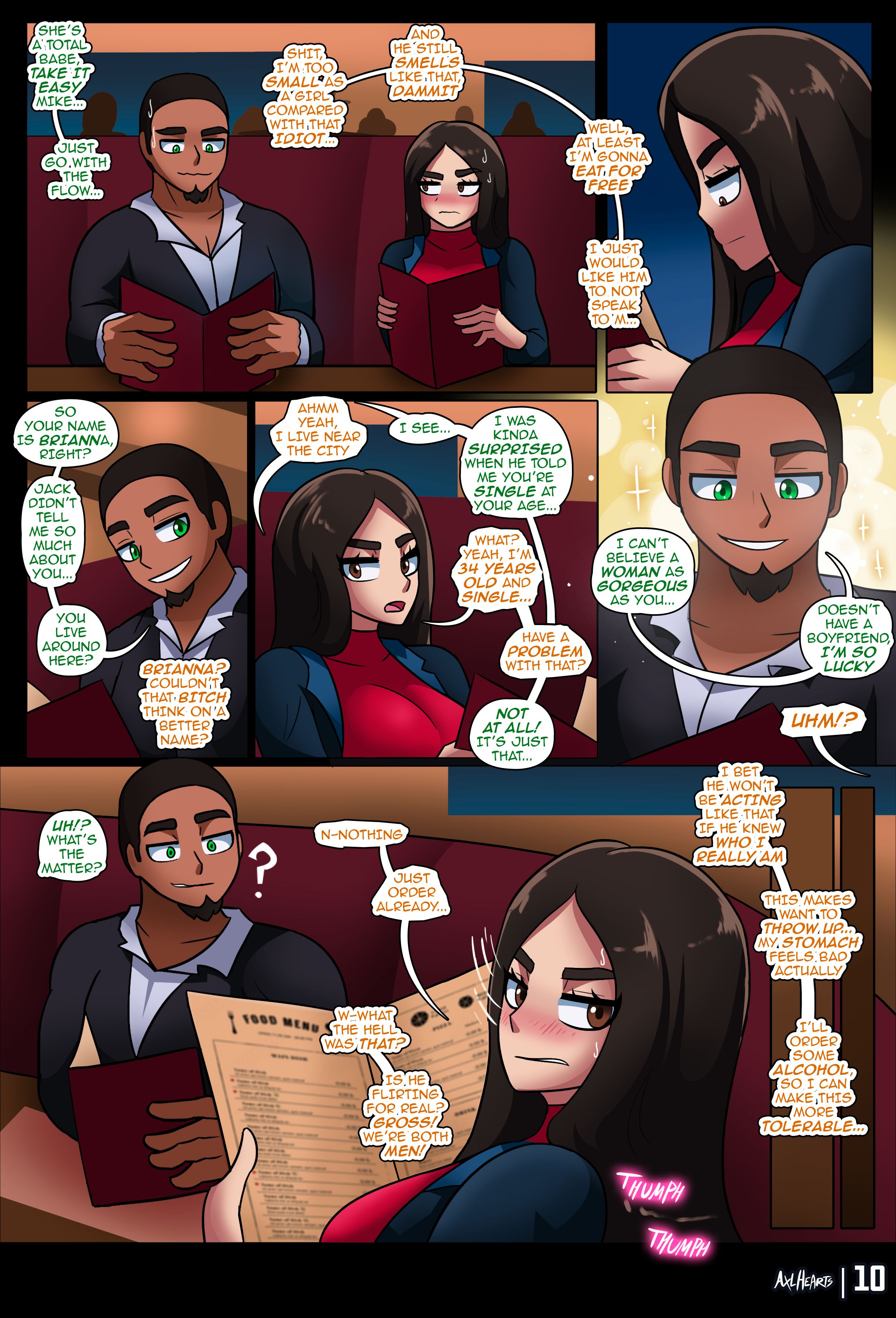 Drunken Gal [AX3LBRAVO] 5 . The Dinner - Chapter 5 [AX3LBRAVO] – page 12