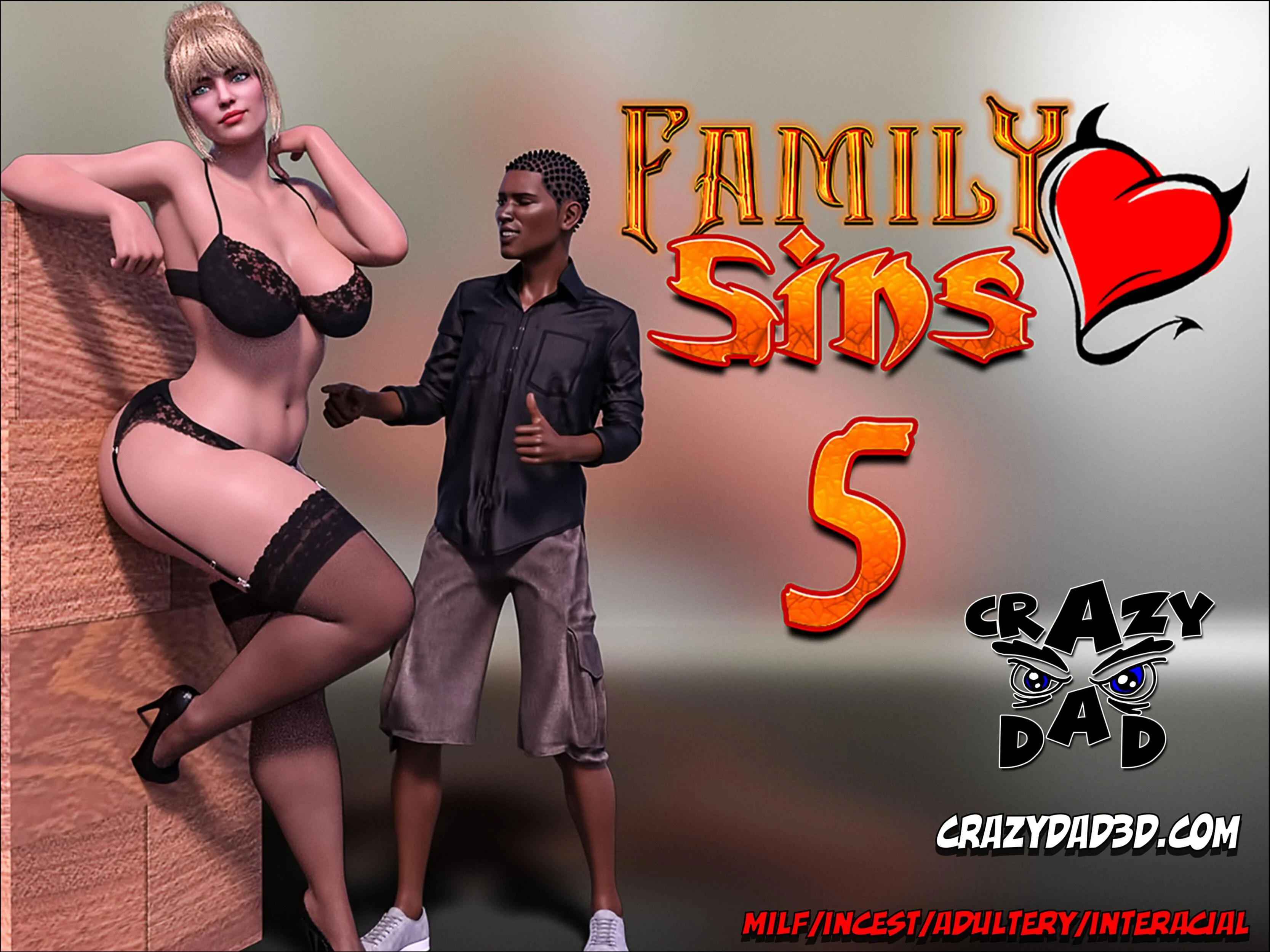 Family Sins [CrazyDad3D] 5 . Family Sins - Chapter 5 [CrazyDad3D] – page 1
