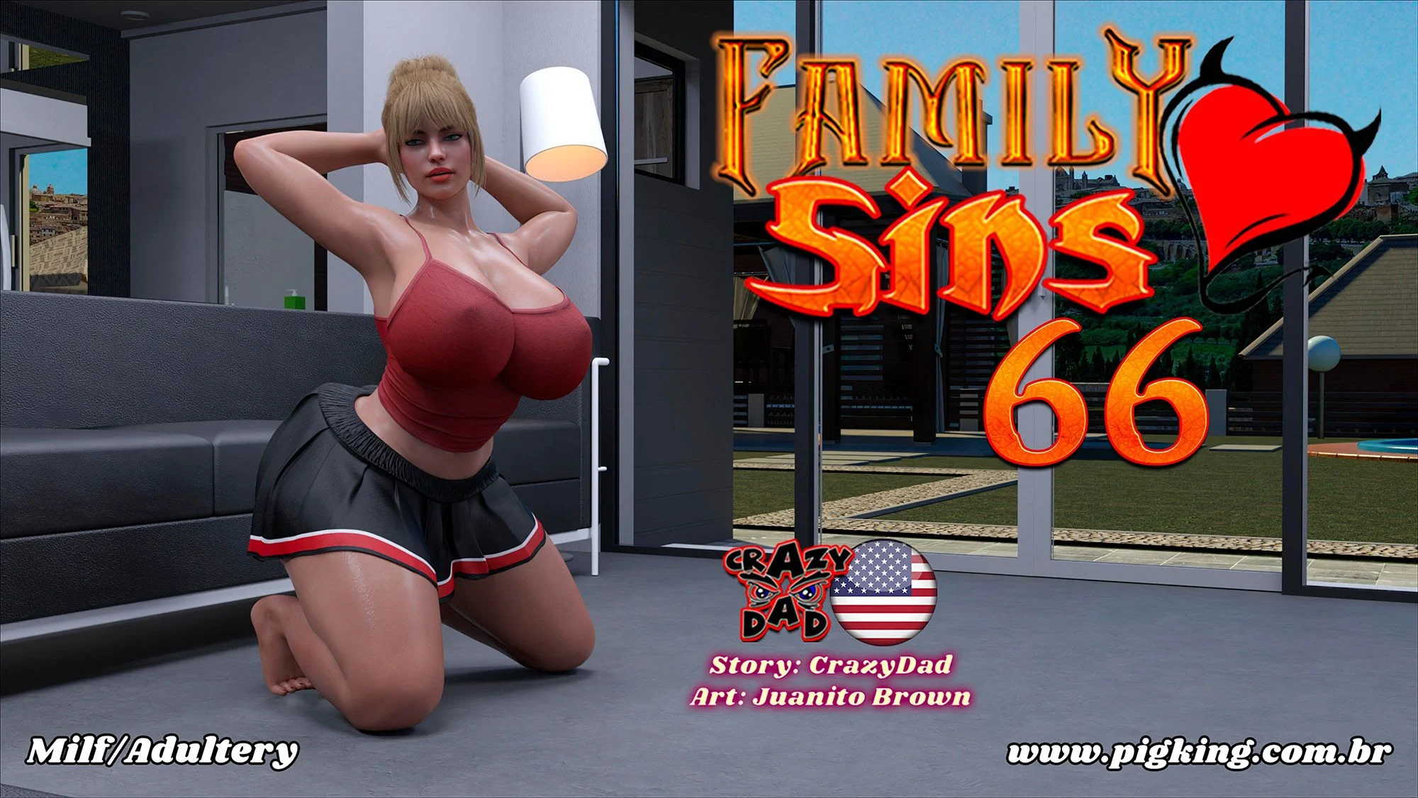Family Sins [CrazyDad3D] 66 . Family Sins - [ZOO] Chapter 66 [CrazyDad3D] – page 1