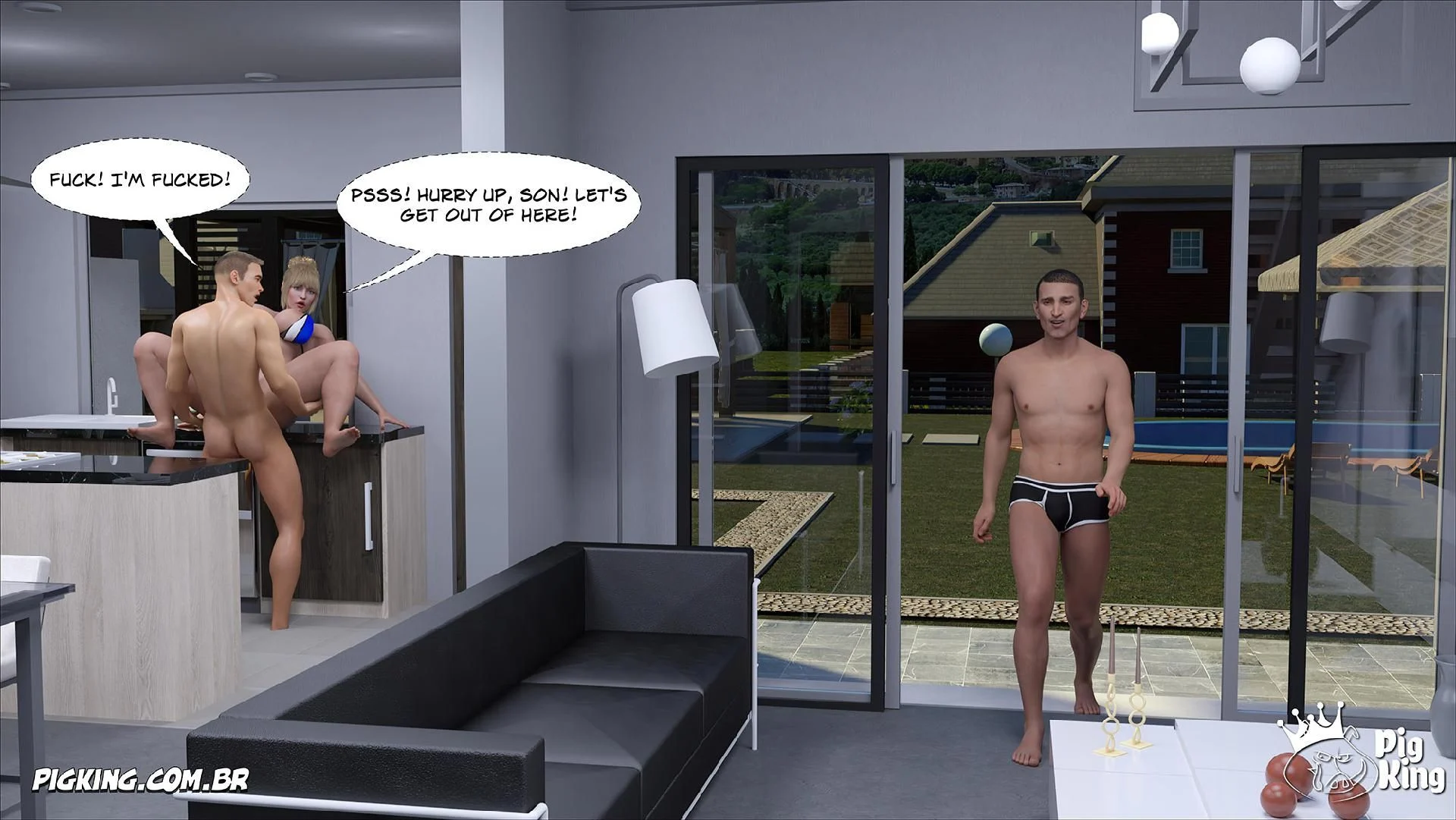 Family Sins [CrazyDad3D] 61 . Family Sins - Chapter 61 [CrazyDad3D] – page 3