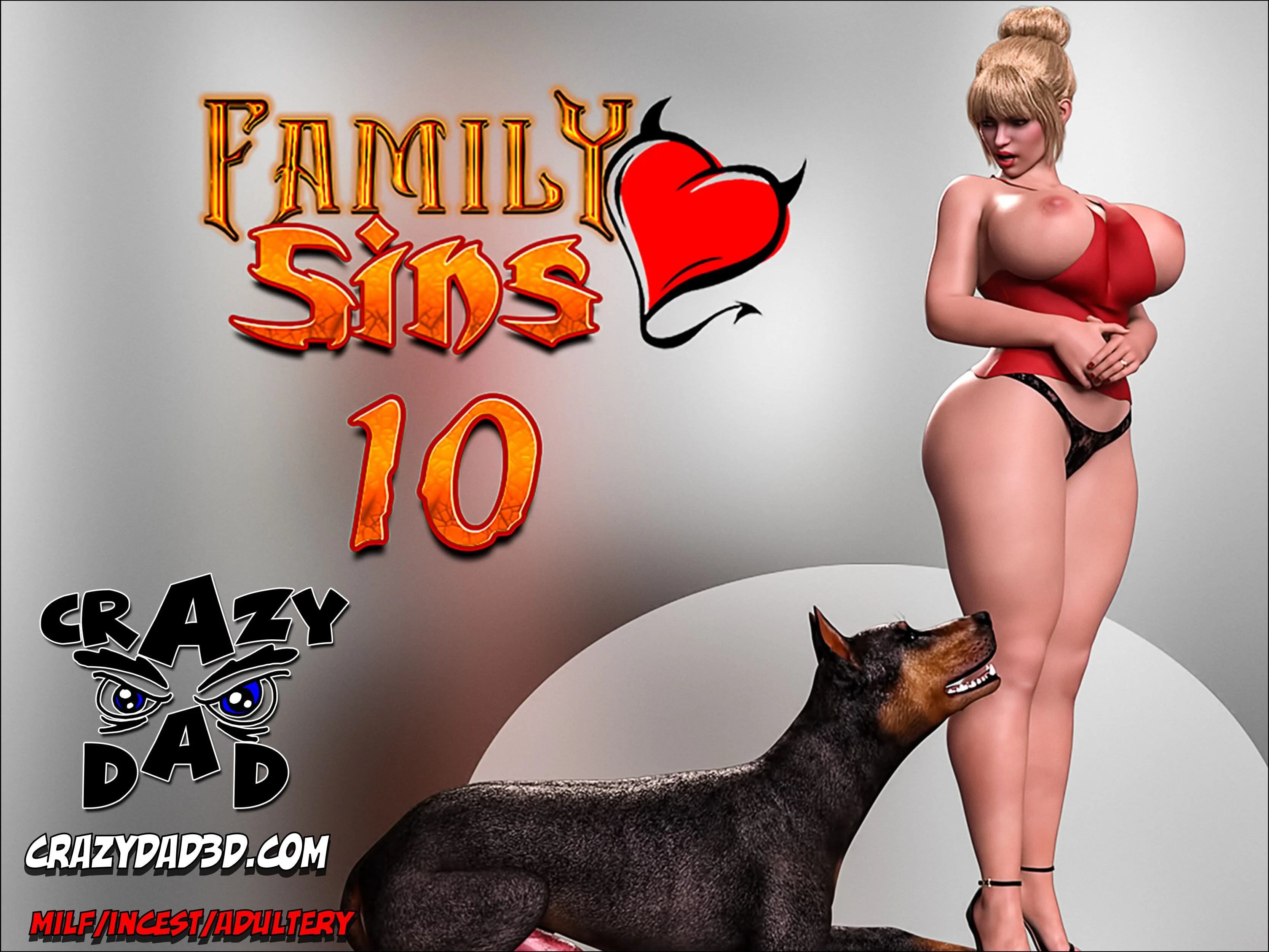 Family Sins [CrazyDad3D] 10 . Family Sins - Chapter 10 [CrazyDad3D] – page 1