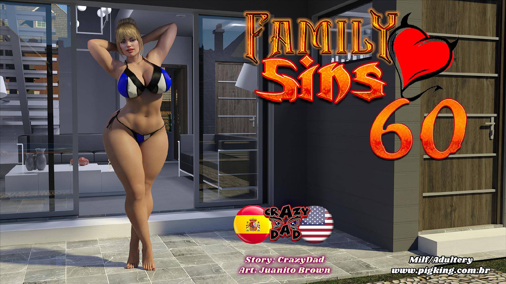 Family Sins [CrazyDad3D] 60 . Family Sins - [ZOO] Chapter 60 [CrazyDad3D] – page 1