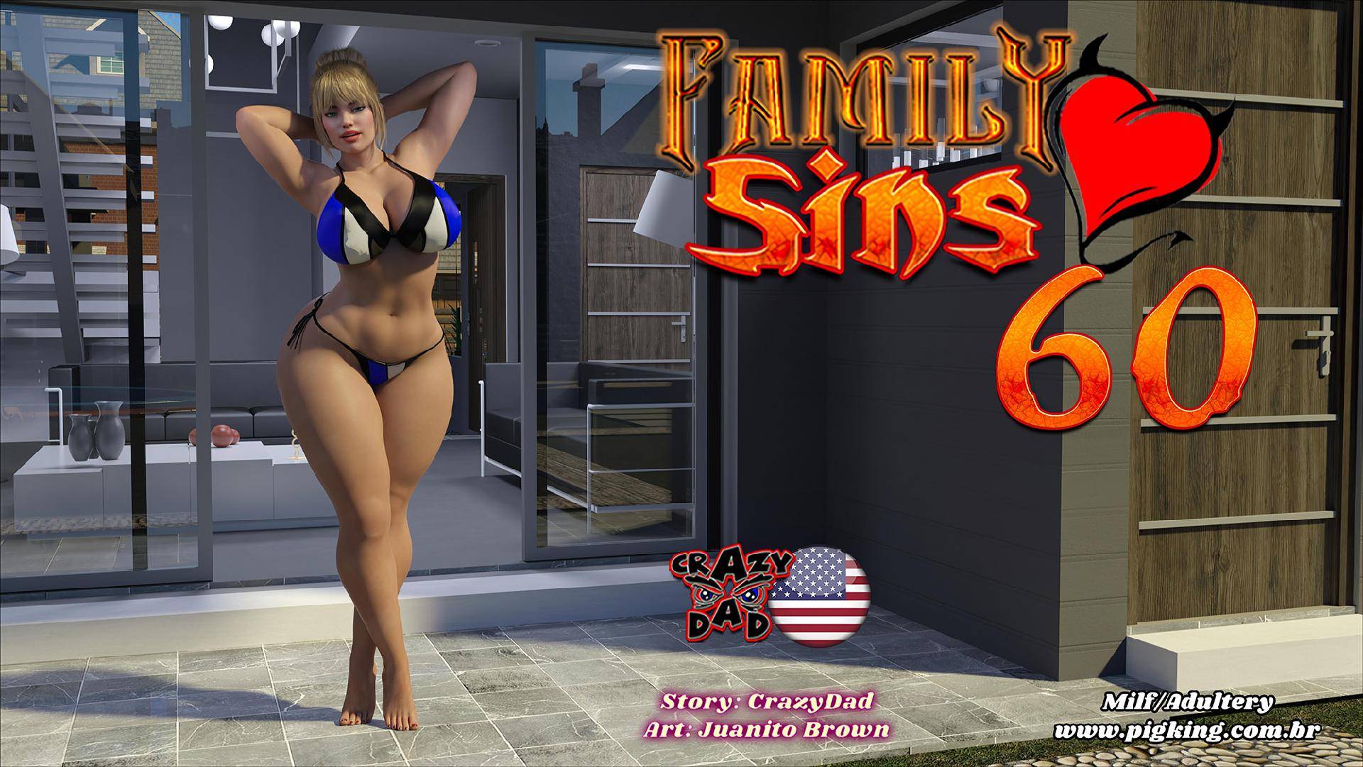 Family Sins [CrazyDad3D] 60 . Family Sins - [ZOO] Chapter 60 [CrazyDad3D] – page 2