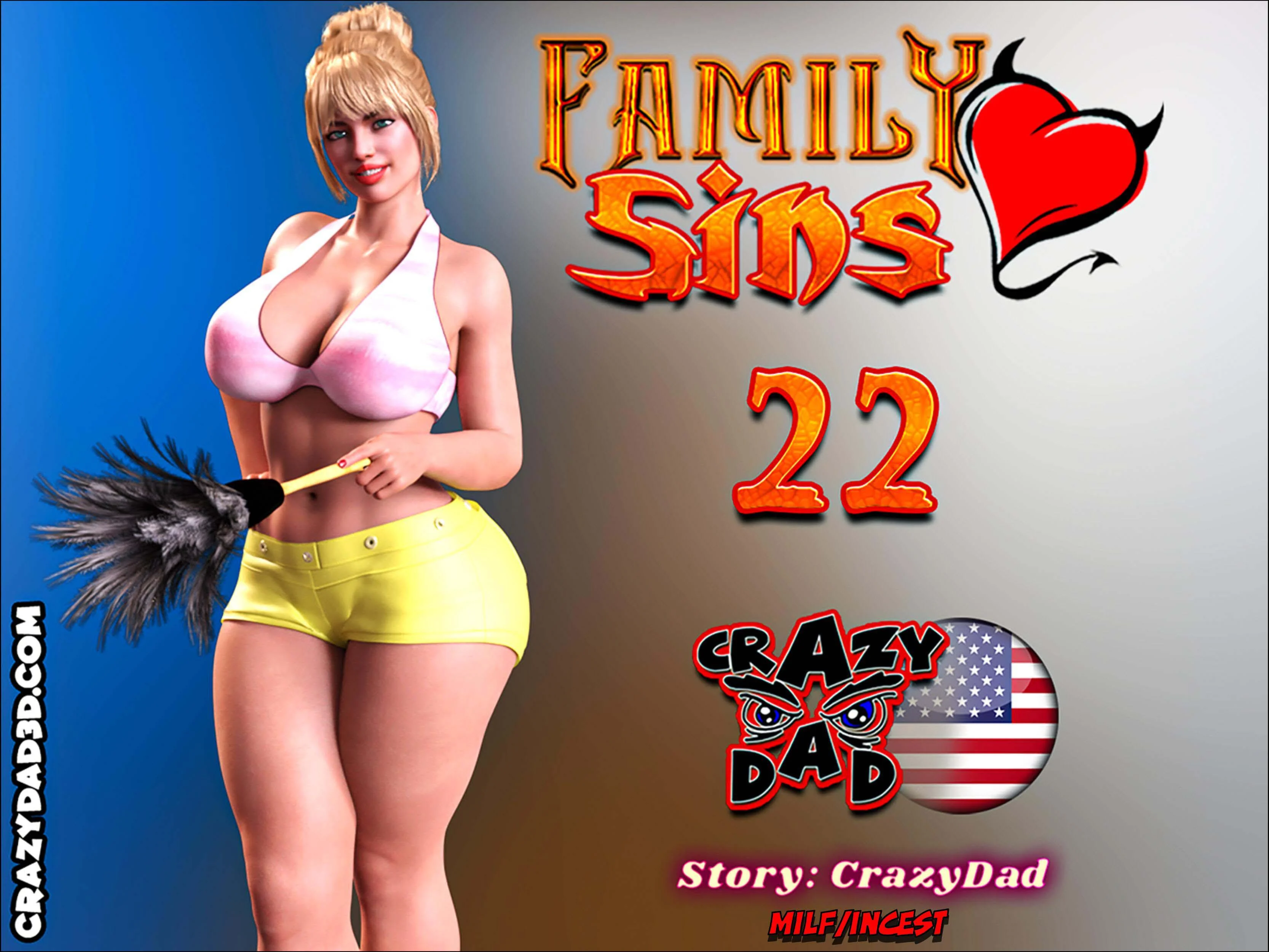 Family Sins [CrazyDad3D] 22 . Family Sins - Chapter 22 [CrazyDad3D] – page 1