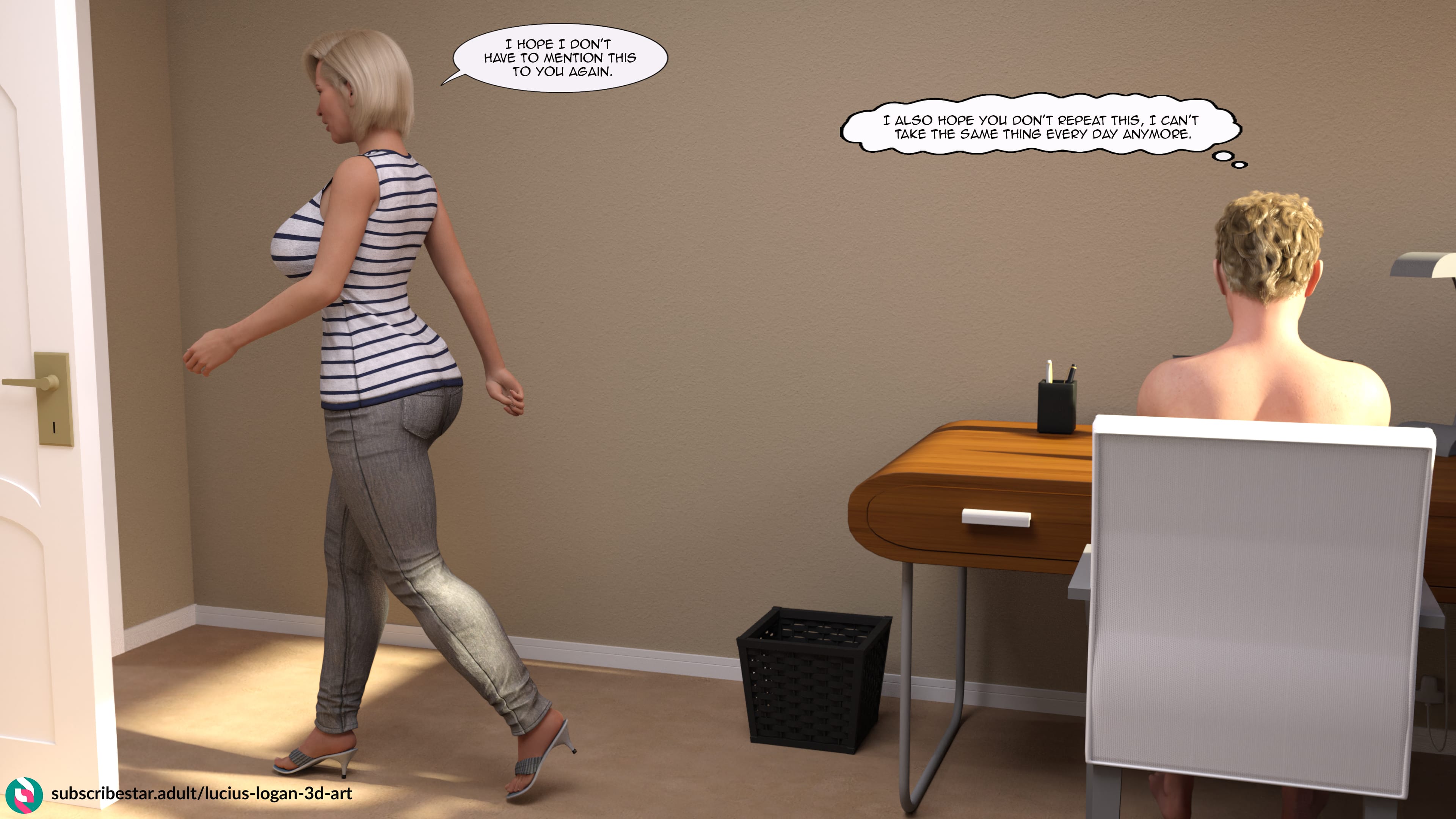 Why Not Me Too? [Lucius Logan] 1 . Why Not Me Too - Chapter 1 [Lucius Logan] – page 12