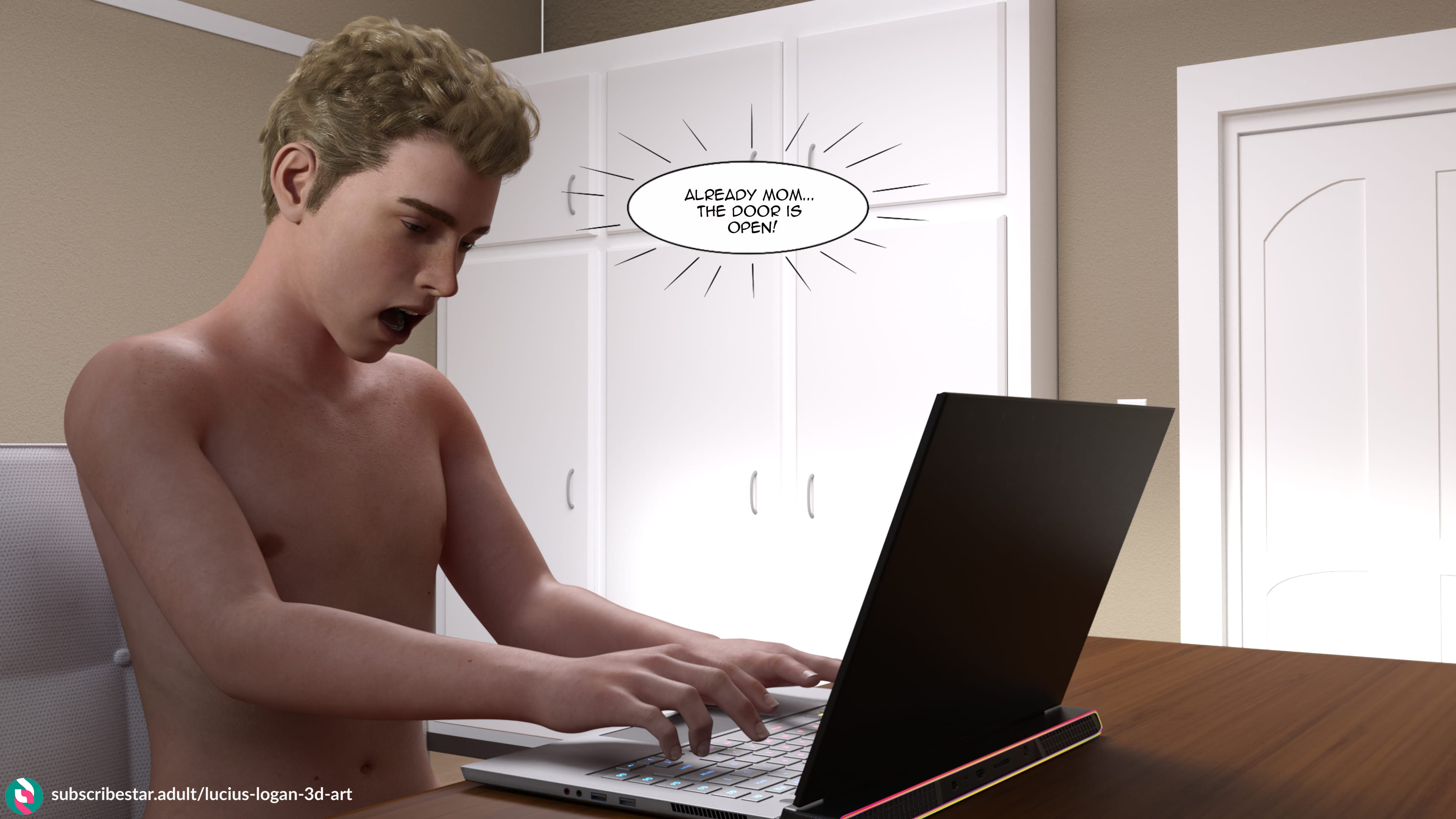 Why Not Me Too? [Lucius Logan] 1 . Why Not Me Too - Chapter 1 [Lucius Logan] – page 7