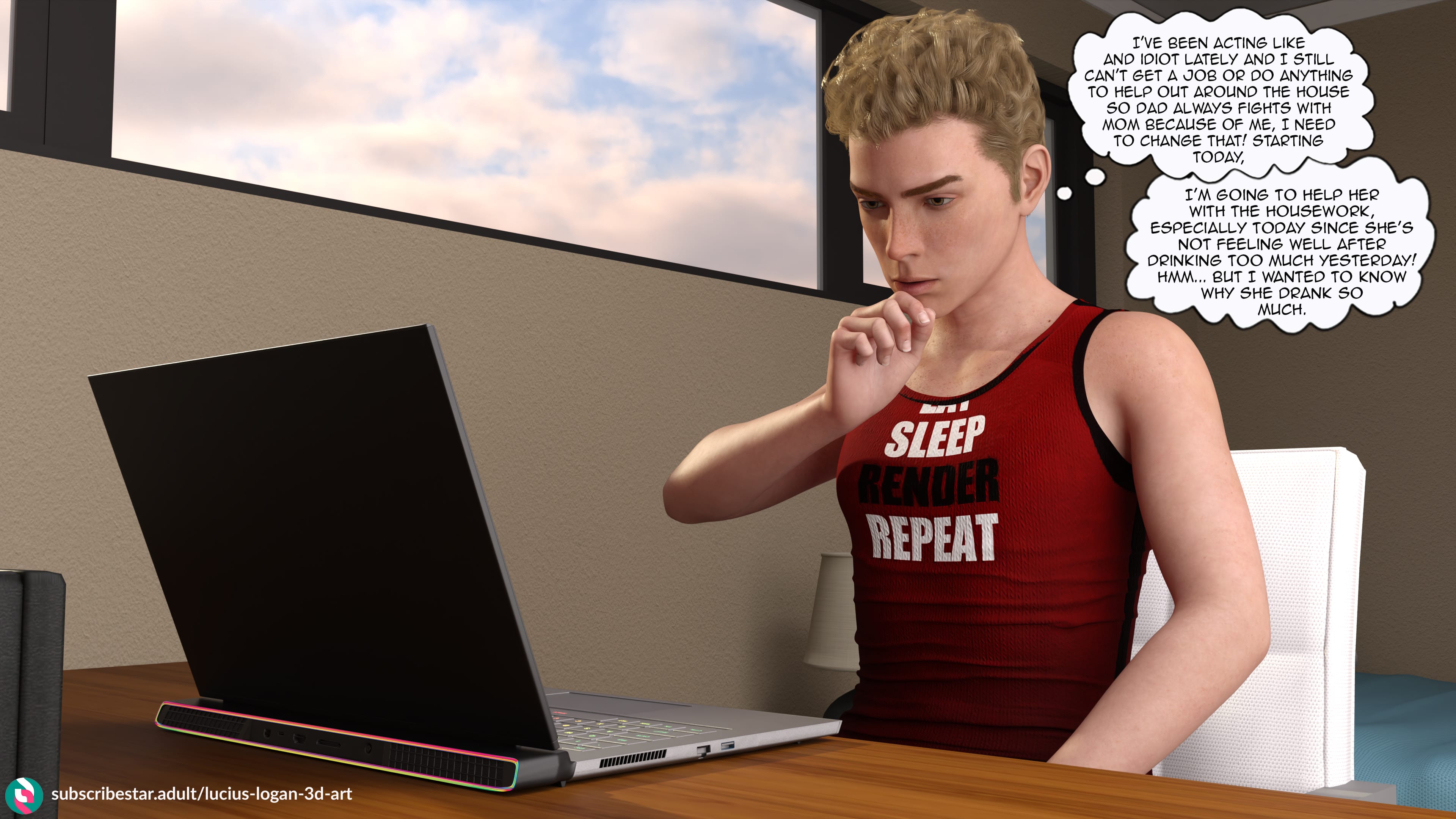 Why Not Me Too? [Lucius Logan] 1 . Why Not Me Too - Chapter 1 [Lucius Logan] – page 82