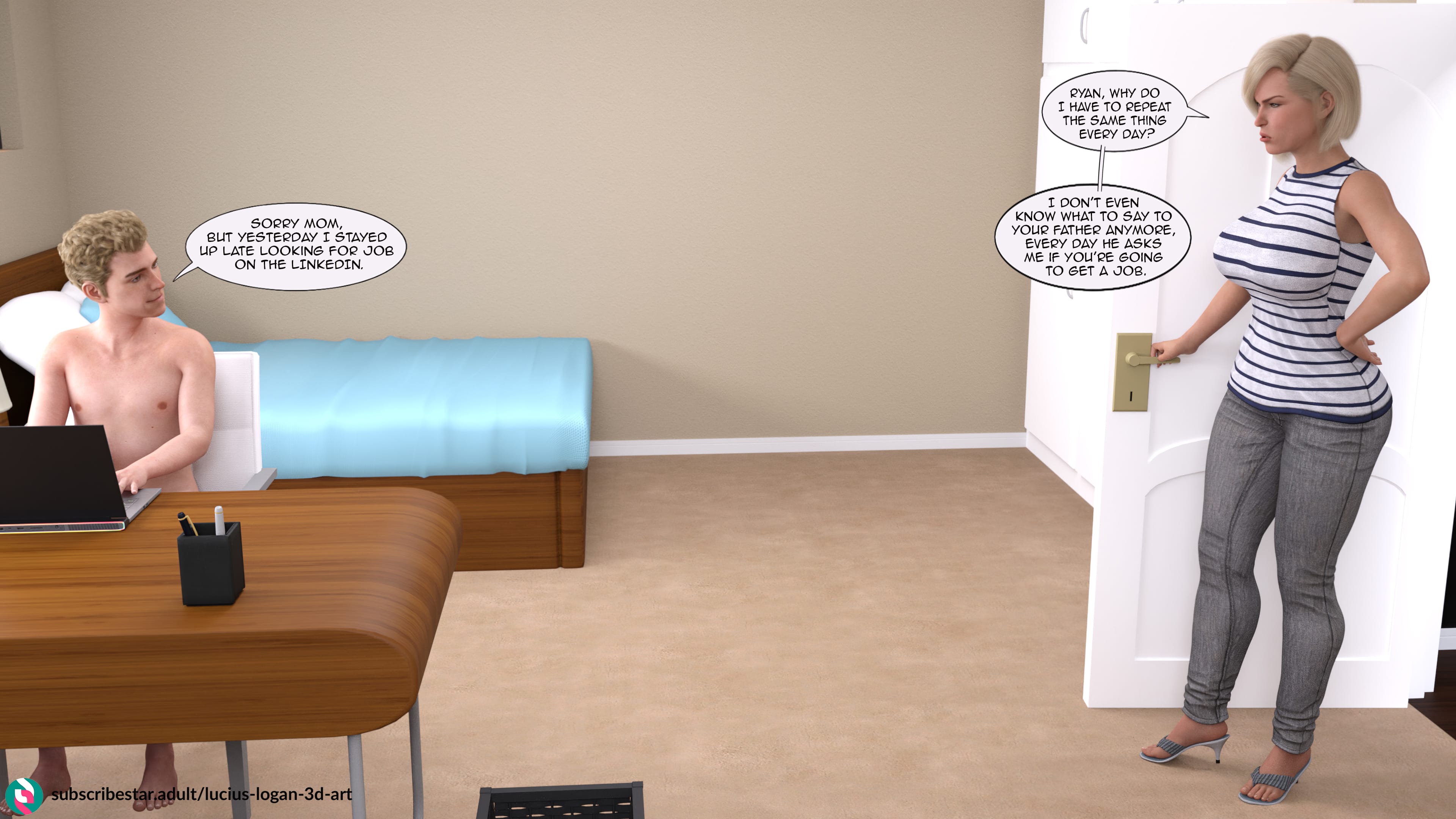 Why Not Me Too? [Lucius Logan] 1 . Why Not Me Too - Chapter 1 [Lucius Logan] – page 9