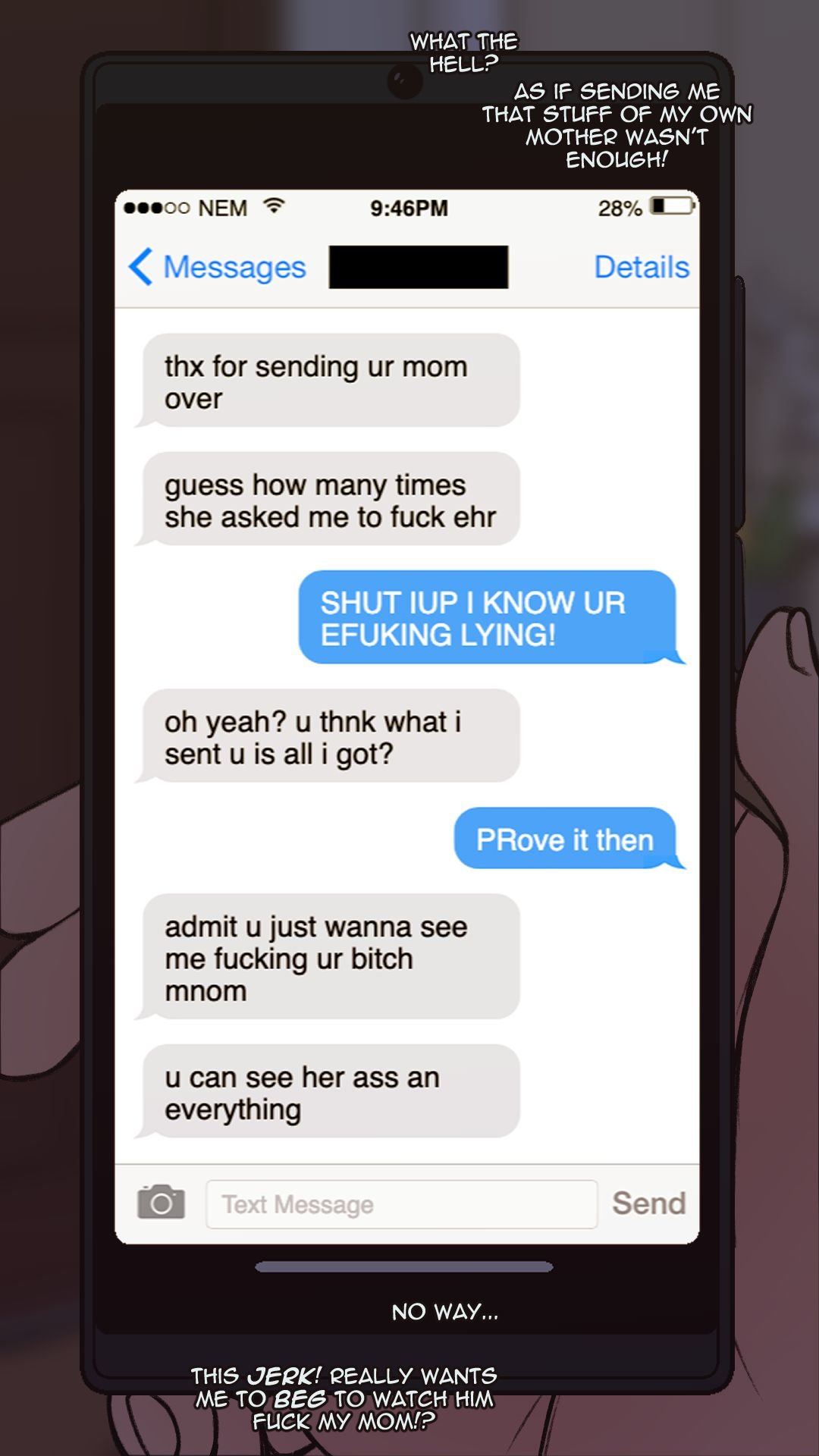 Mom deals with my bully [NotEnoughMilk] 1 . Mom deals with my bully - Chapter 1 [NotEnoughMilk] – page 6
