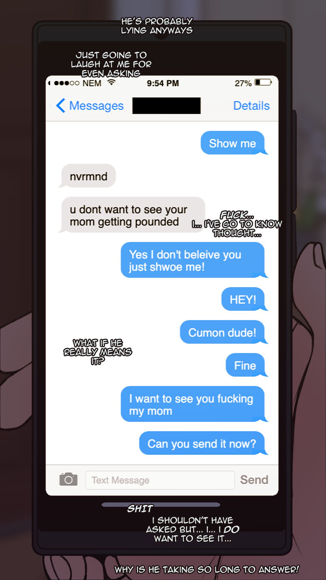 Mom deals with my bully [NotEnoughMilk] 1 . Mom deals with my bully - Chapter 1 [NotEnoughMilk] – page 7