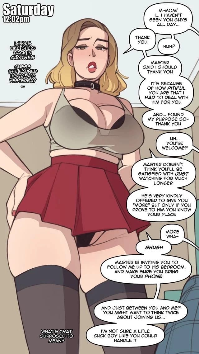 Mom deals with my bully [NotEnoughMilk] 3 . Mom deals with my bully - Chapter 3 [NotEnoughMilk] – page 1