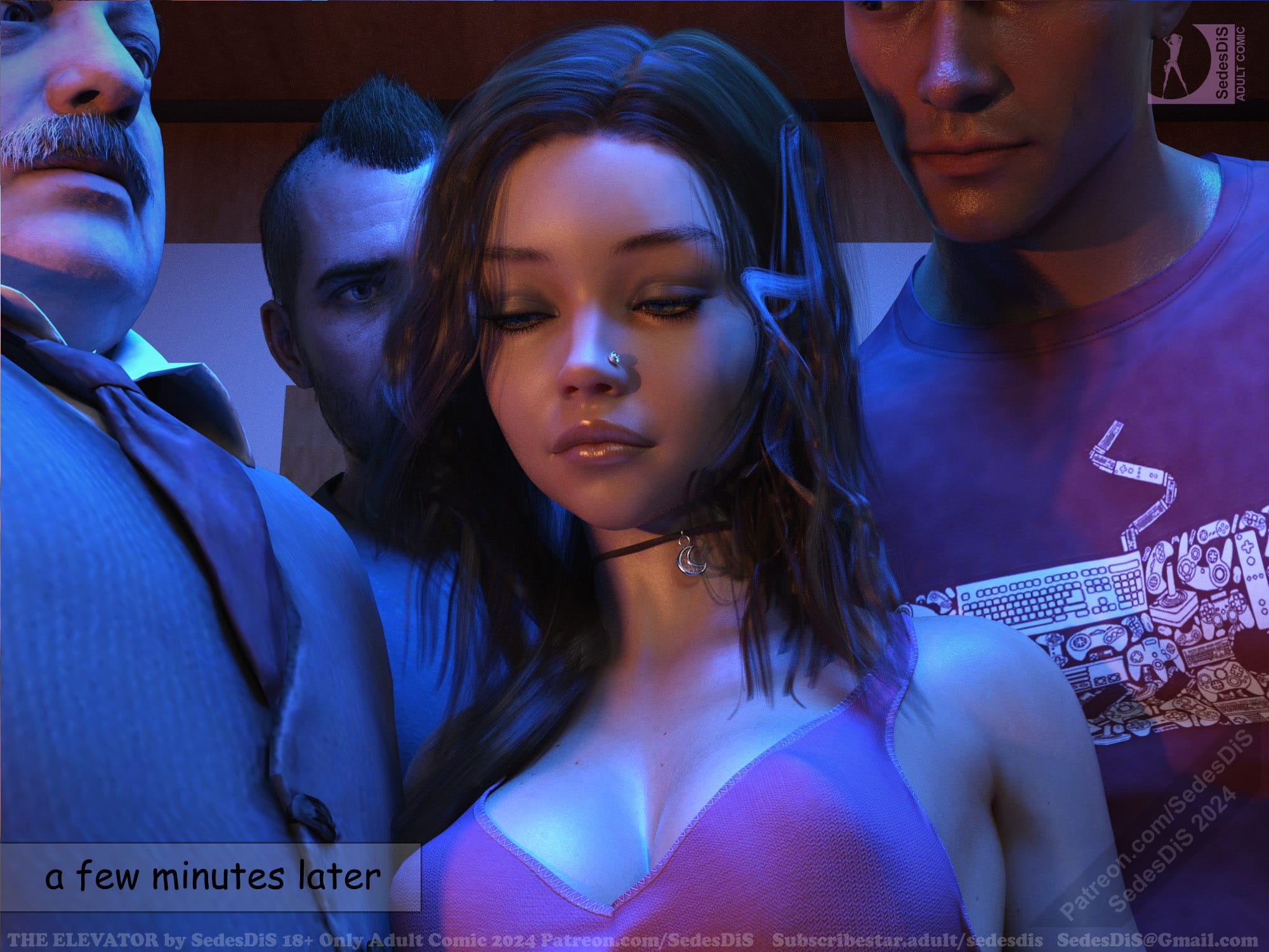 The Elevator [SedesDiS] 1 . The Elevator - Chapter 1 [SedesDiS] – page 19