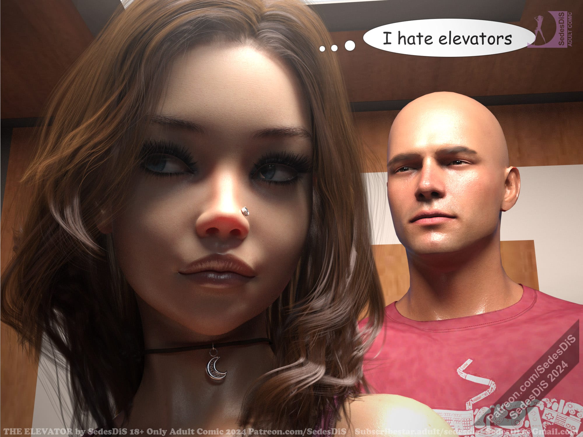 The Elevator [SedesDiS] 1 . The Elevator - Chapter 1 [SedesDiS] – page 3