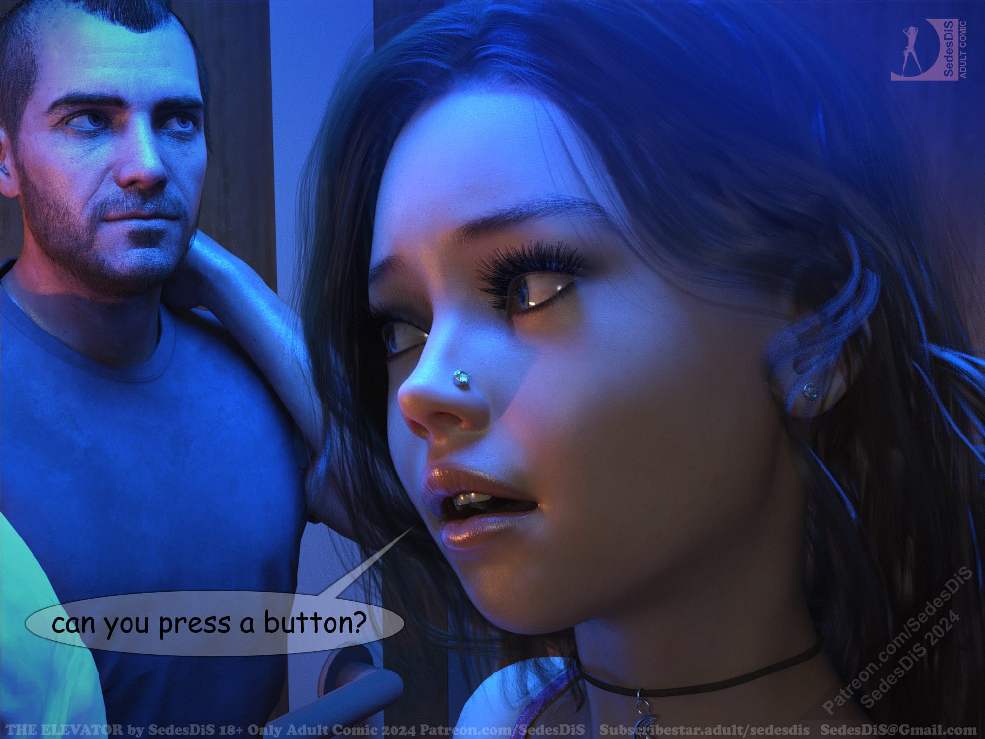 The Elevator [SedesDiS] 1 . The Elevator - Chapter 1 [SedesDiS] – page 8