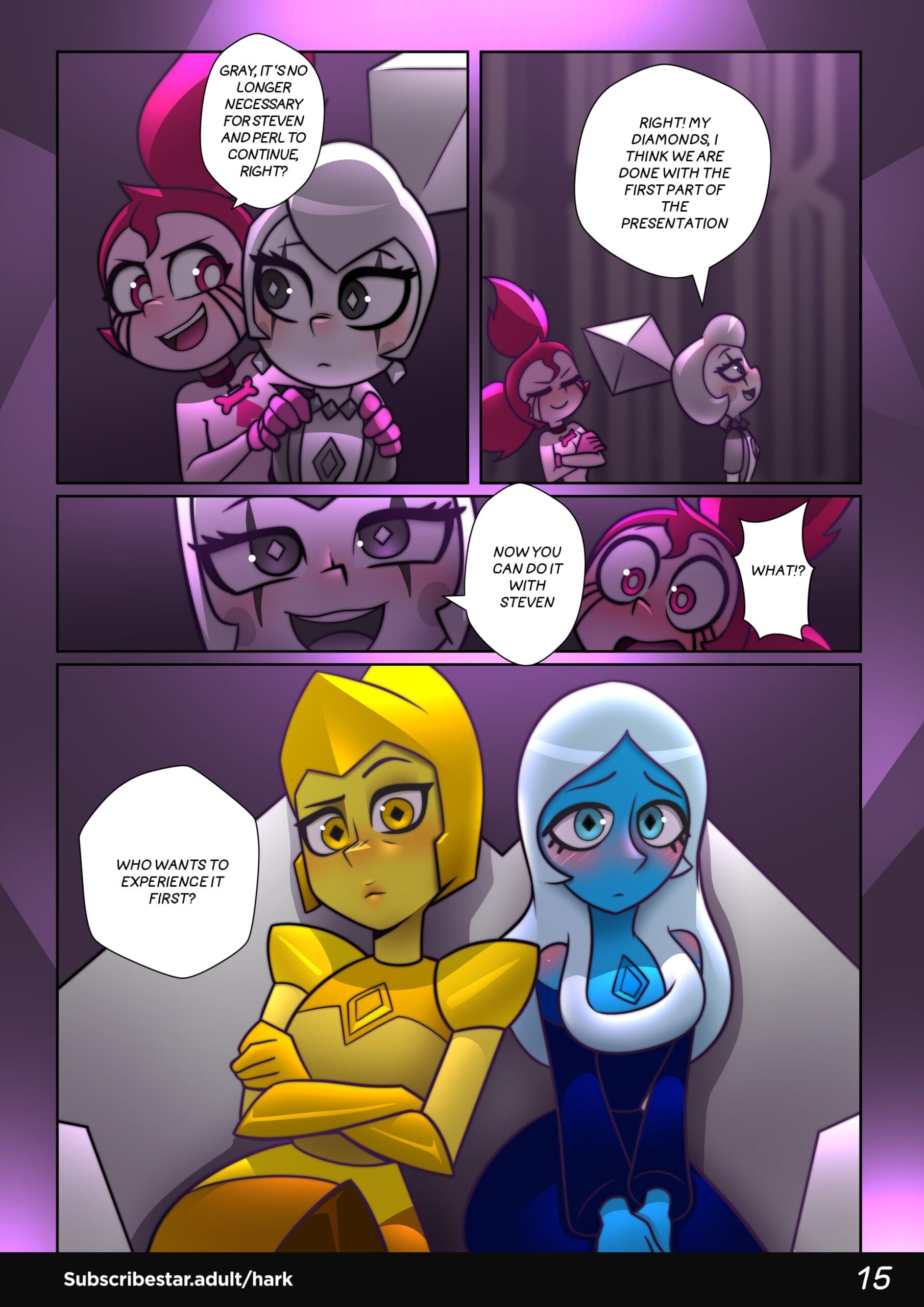 Steven's Desire (Steven Universe) [HarkArt] 2 . Steven's Desire - Chapter 2 (Steven Universe) [HarkArt] – page 16