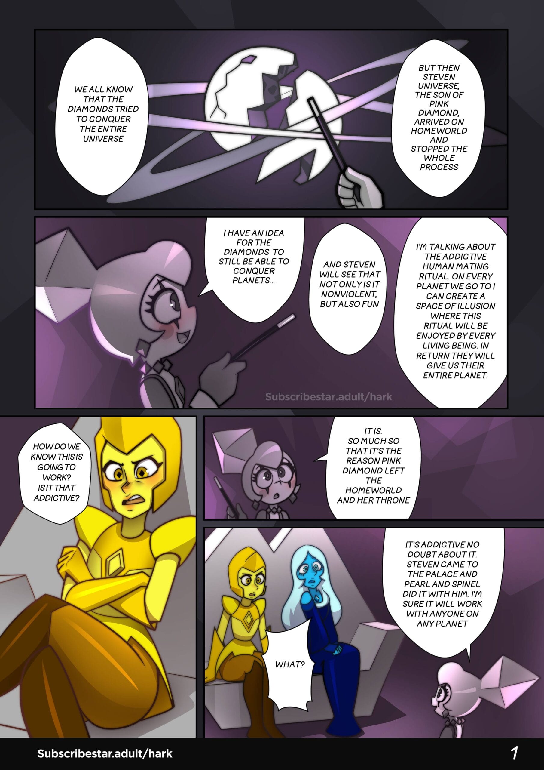 Steven's Desire (Steven Universe) [HarkArt] 2 . Steven's Desire - Chapter 2 (Steven Universe) [HarkArt] – page 2