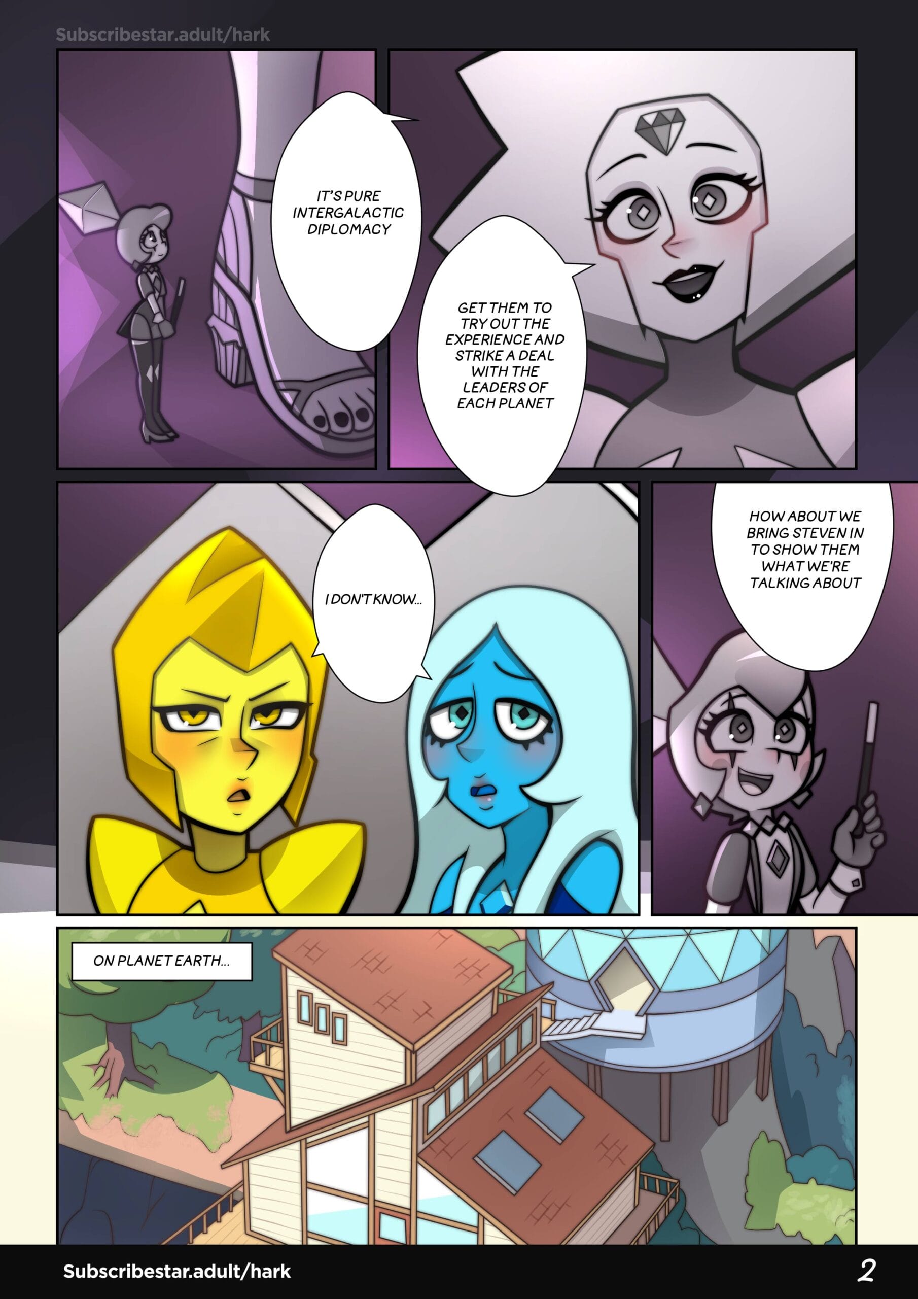 Steven's Desire (Steven Universe) [HarkArt] 2 . Steven's Desire - Chapter 2 (Steven Universe) [HarkArt] – page 3