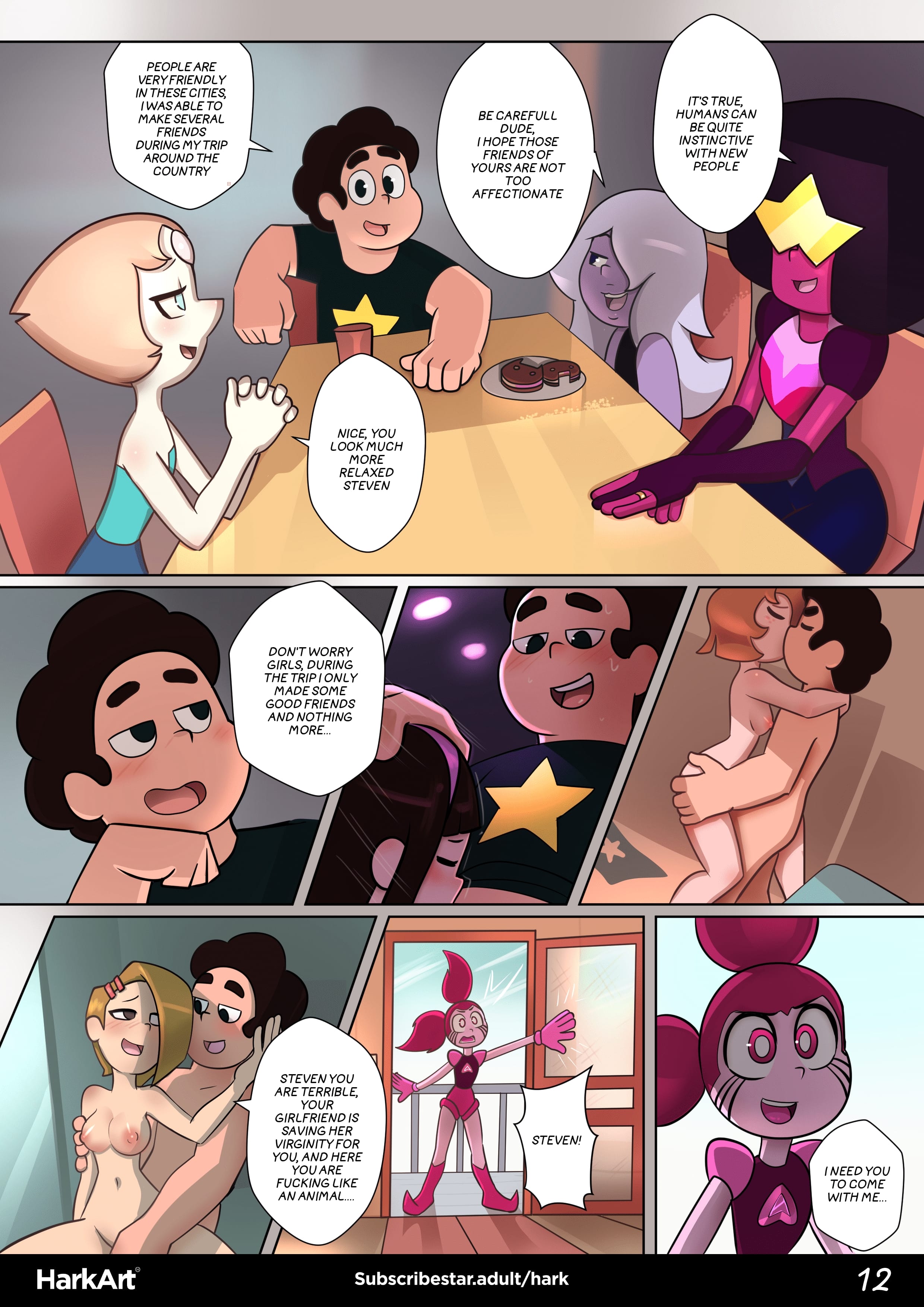 Steven's Desire (Steven Universe) [HarkArt] 1 . Steven's Desire - Chapter 1 (Steven Universe) [HarkArt] – page 15