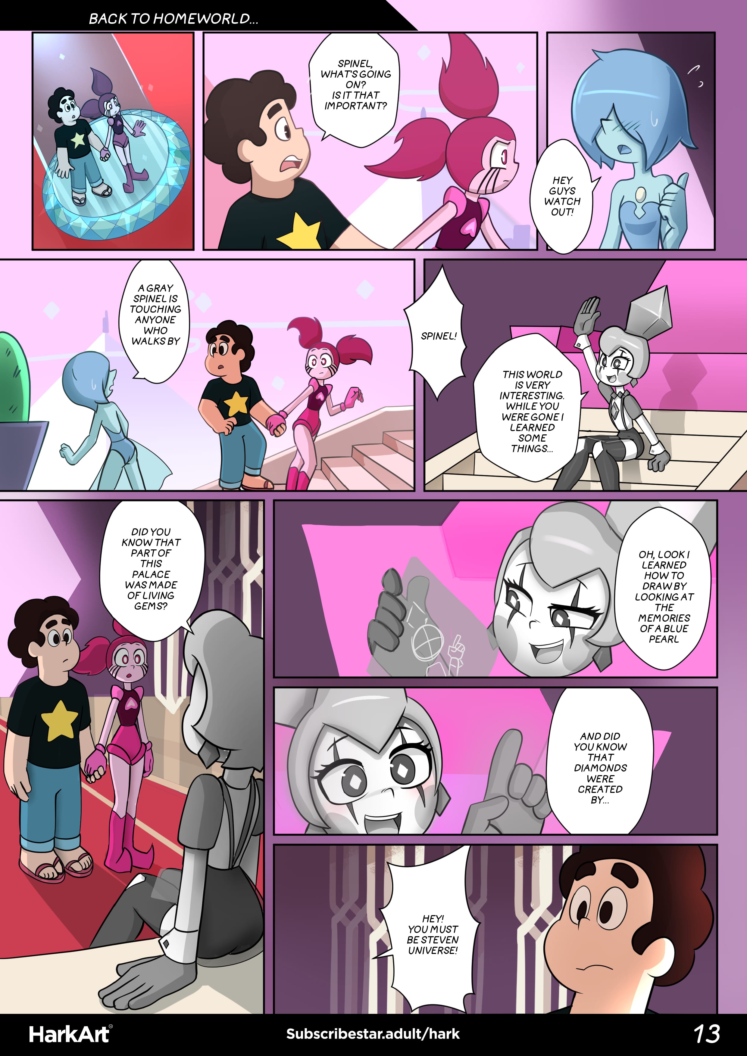 Steven's Desire (Steven Universe) [HarkArt] 1 . Steven's Desire - Chapter 1 (Steven Universe) [HarkArt] – page 16