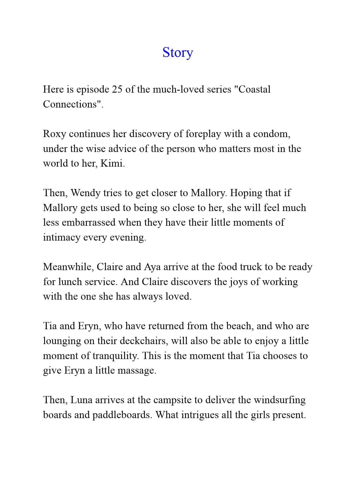 Coastal Connections [Pat] 25 . Coastal Connections - Chapter 25 [Pat] – page 5
