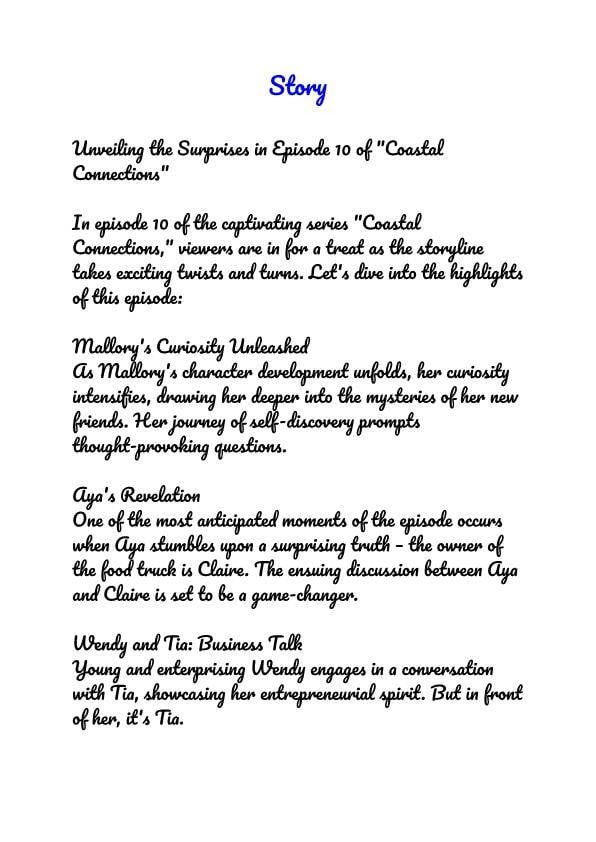 Coastal Connections [Pat] 10 . Coastal Connections - [Pat] – page 5