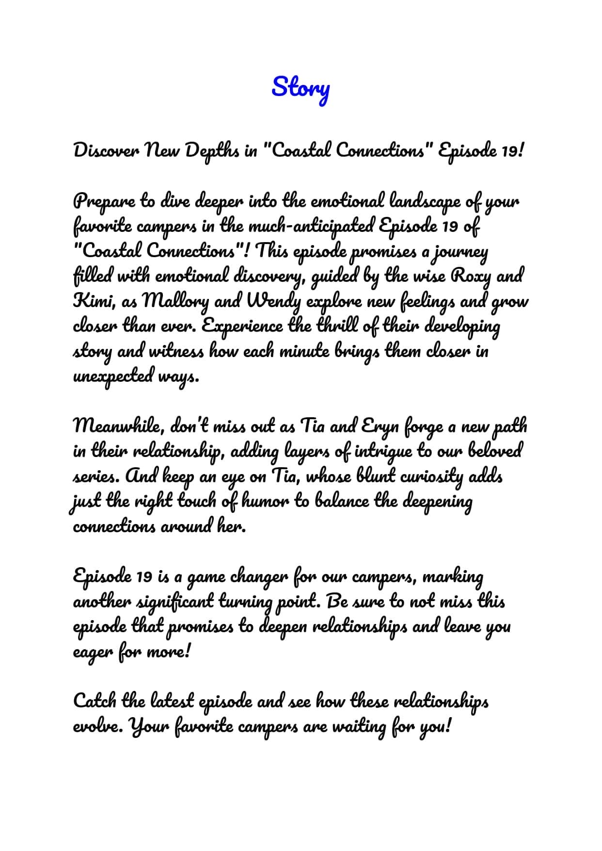Coastal Connections [Pat] 19 . Coastal Connections - Chapter 19 [Pat] – page 5