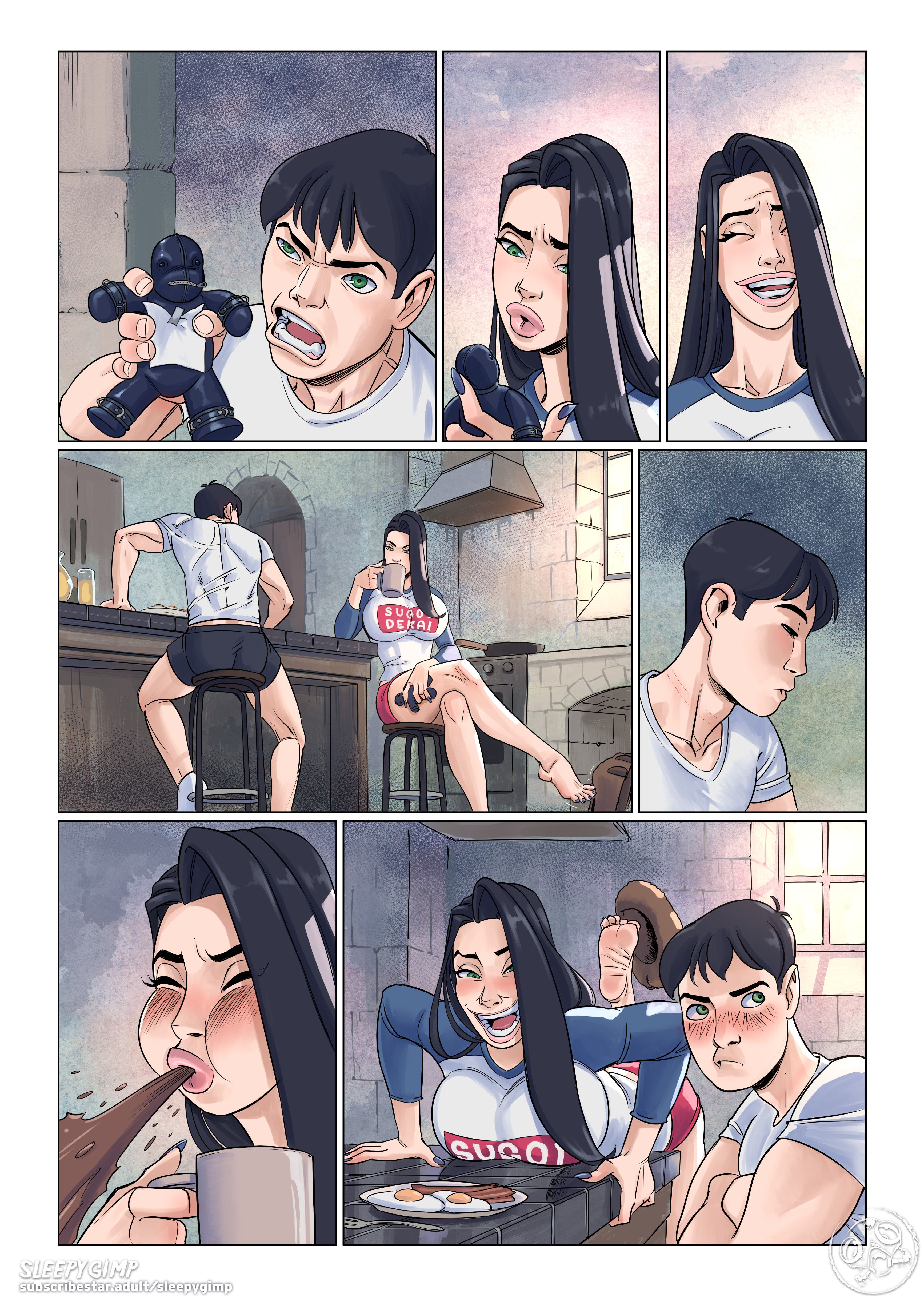 Family Values [Sleepy Gimp] 4.5 . Family Values - Chapter 4 - No Text [Sleepy Gimp] – page 5