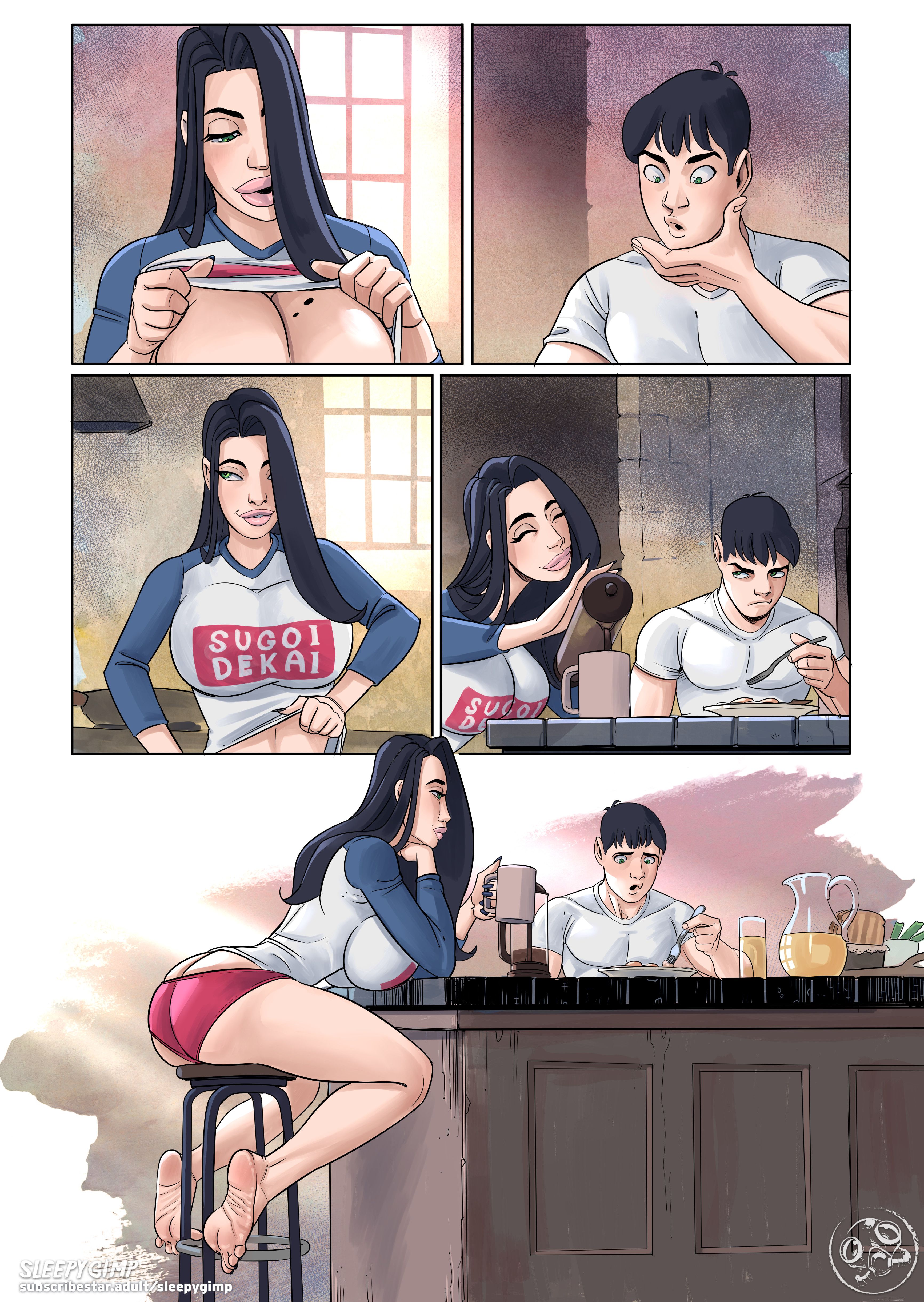 Family Values [Sleepy Gimp] 4.5 . Family Values - Chapter 4 - No Text [Sleepy Gimp] – page 7