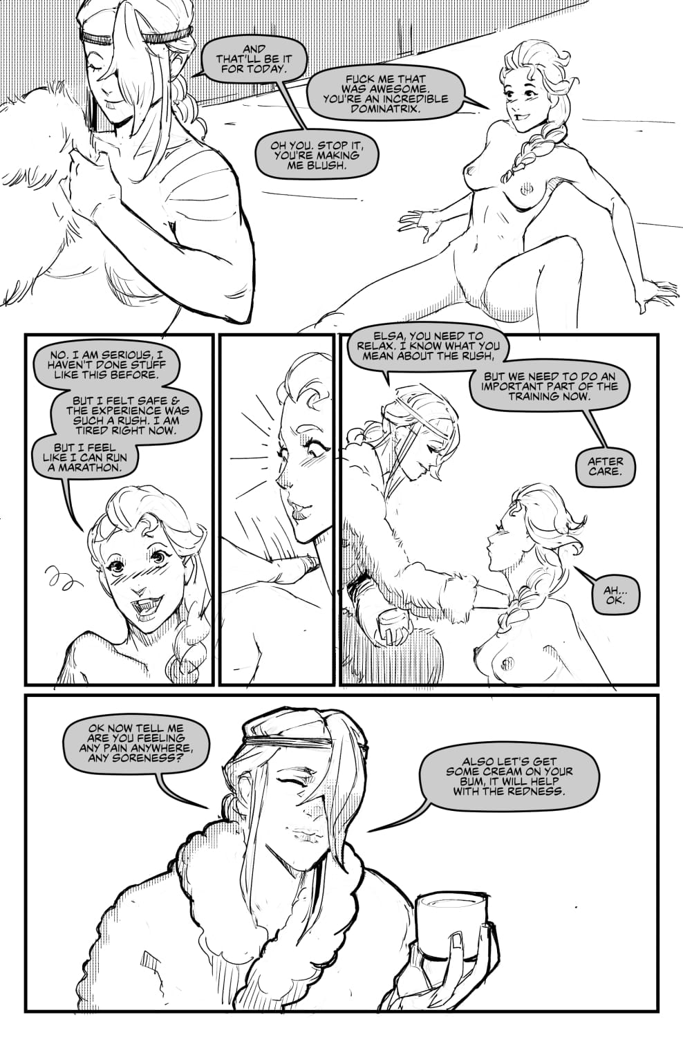 Elsa Bang (Frozen) [Disclaimer] 1 . Elsa Bang - Chapter 1 (Frozen) [Disclaimer] – page 48