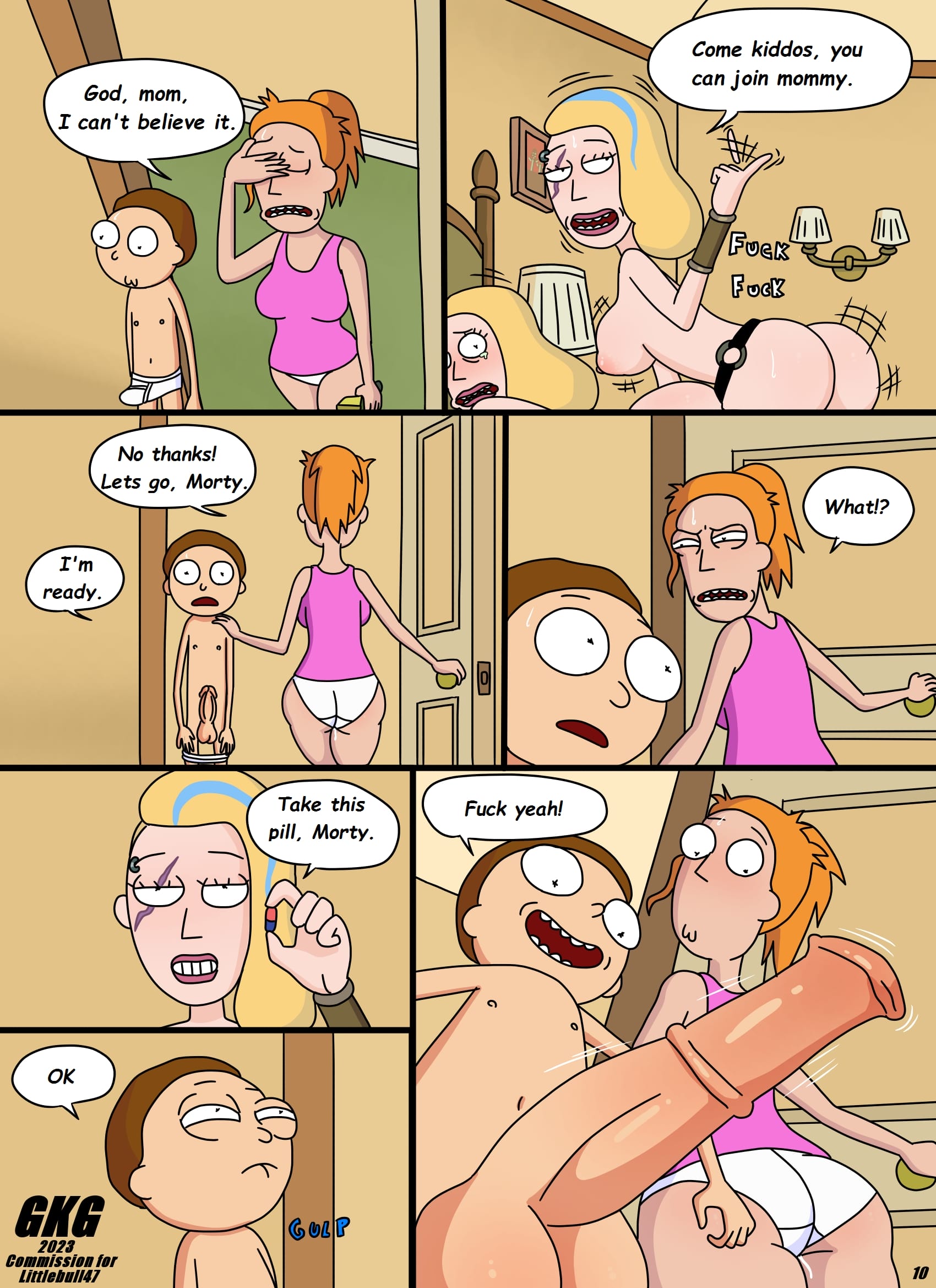 Close Encounters of the Butt Kind (Rick and Morty) [GKG] 1 . Close Encounters of the Butt Kind - Chapter 1 (Rick and Morty) [GKG] – page 11