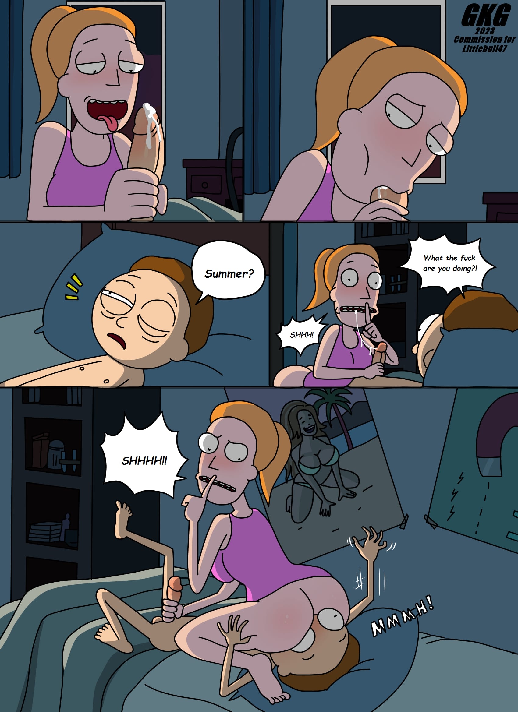 Close Encounters of the Butt Kind (Rick and Morty) [GKG] 1 . Close Encounters of the Butt Kind - Chapter 1 (Rick and Morty) [GKG] – page 3