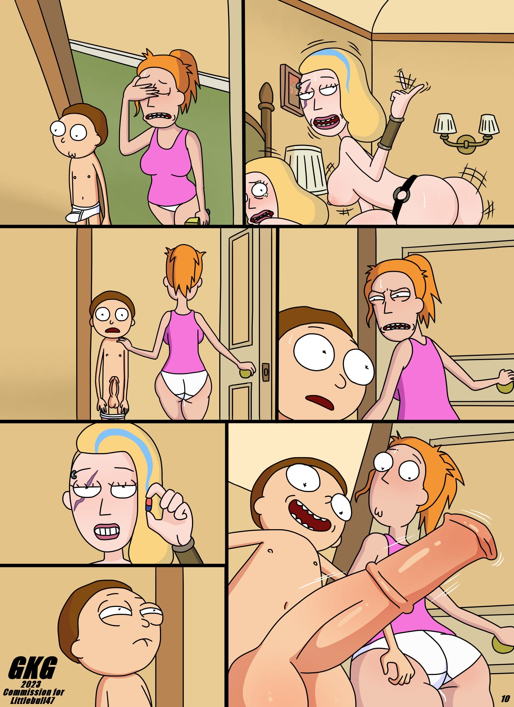 Close Encounters of the Butt Kind (Rick and Morty) [GKG] 1.5 . Close Encounters of the Butt Kind - Textless - Chapter 1 (Rick and Morty) [GKG] – page 11