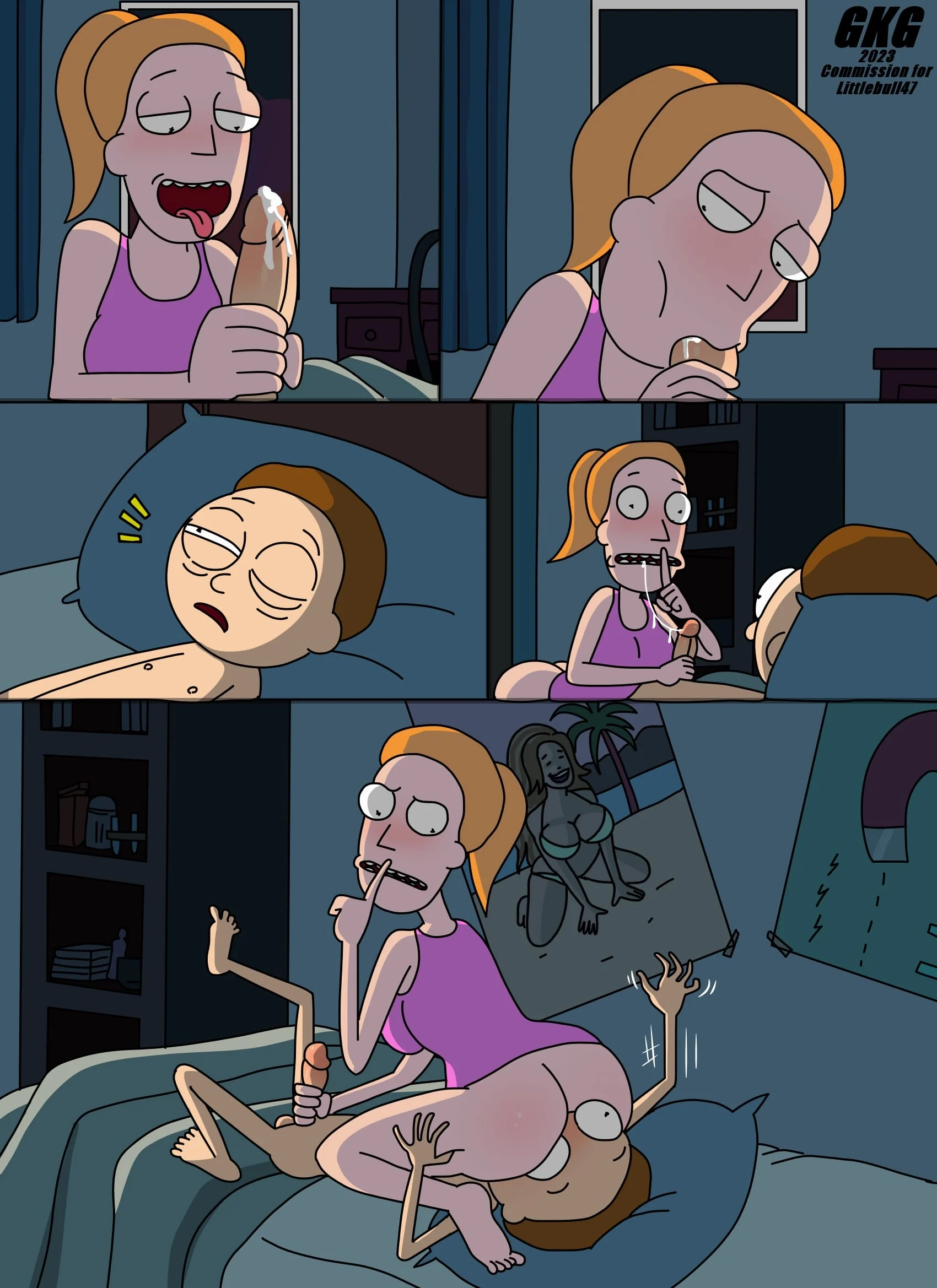 Close Encounters of the Butt Kind (Rick and Morty) [GKG] 1.5 . Close Encounters of the Butt Kind - Textless - Chapter 1 (Rick and Morty) [GKG] – page 3