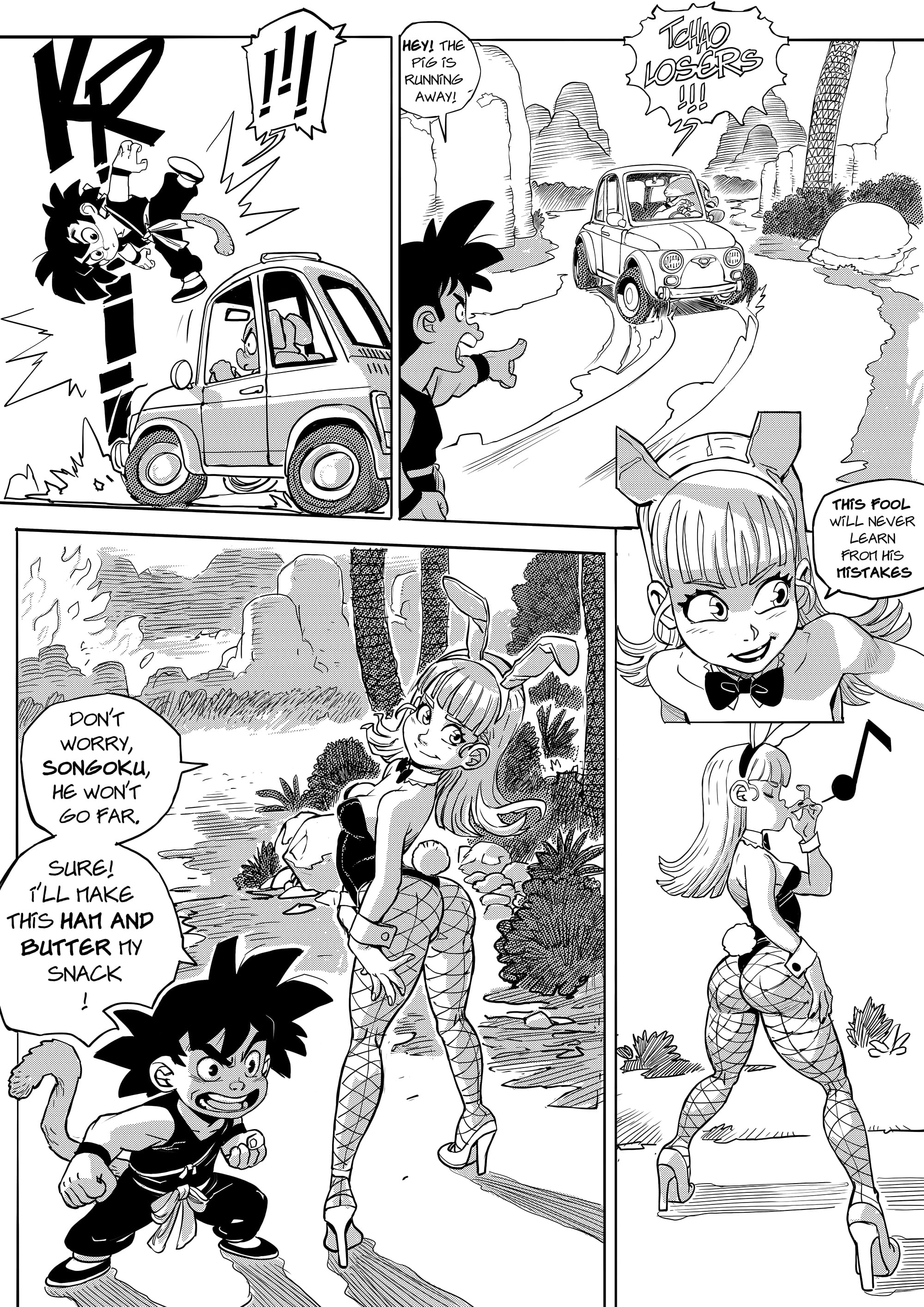 Dragon Toy: Chichi (Dragon Ball) [JJFrenchie] 1 . Dragon Toy Chichi - Chapter 1 (Dragon Ball) [JJFrenchie] – page 4