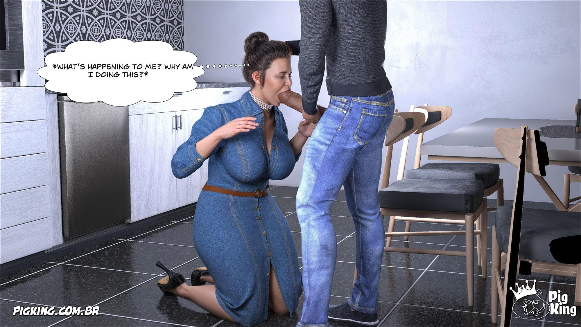 The Collar [CrazyDad3D] 1 . The Collar - Chapter 1 [CrazyDad3D] – page 20