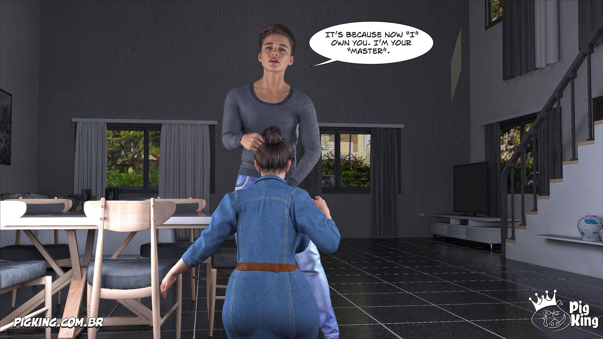The Collar [CrazyDad3D] 1 . The Collar - Chapter 1 [CrazyDad3D] – page 24