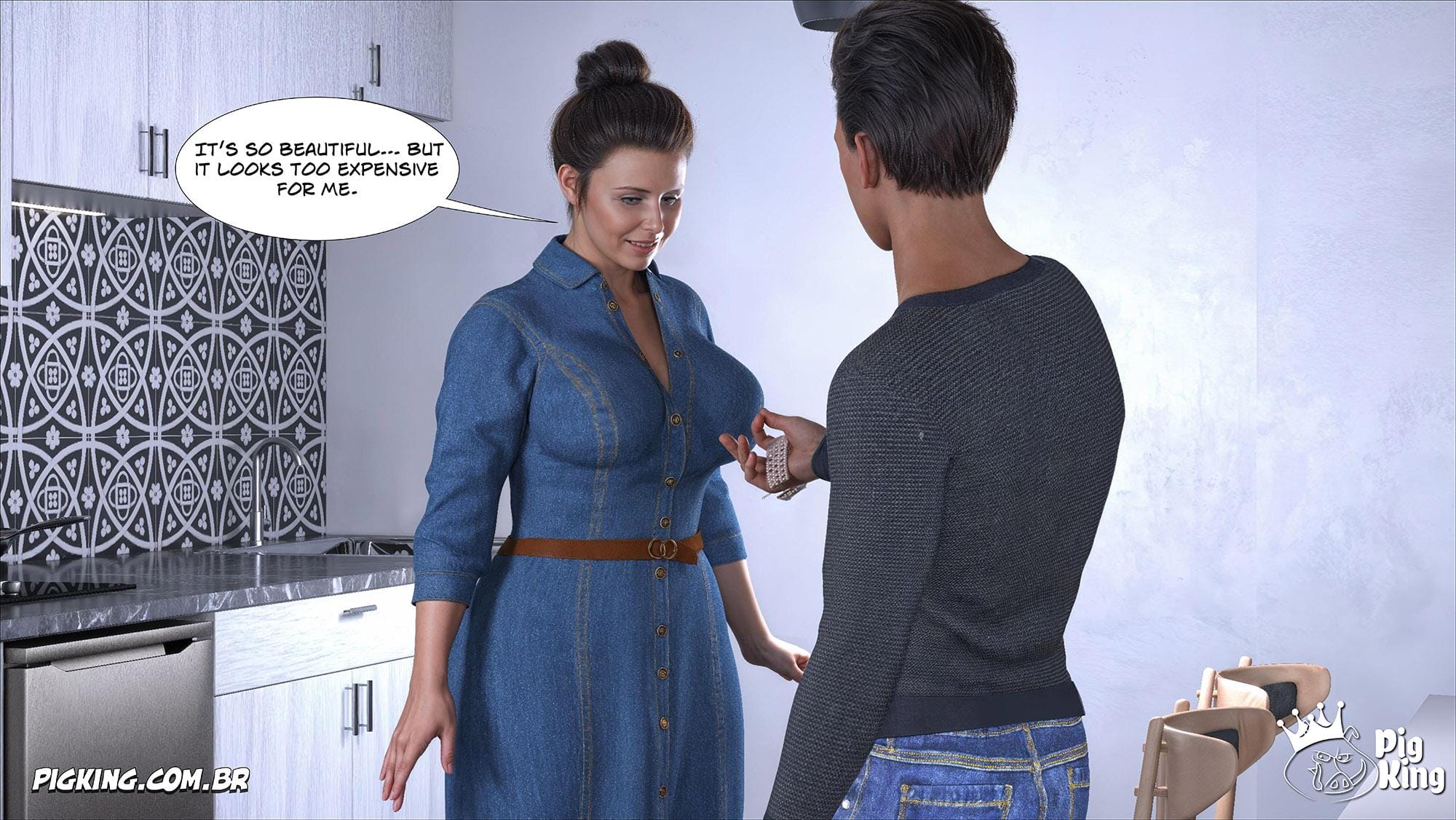 The Collar [CrazyDad3D] 1 . The Collar - Chapter 1 [CrazyDad3D] – page 5