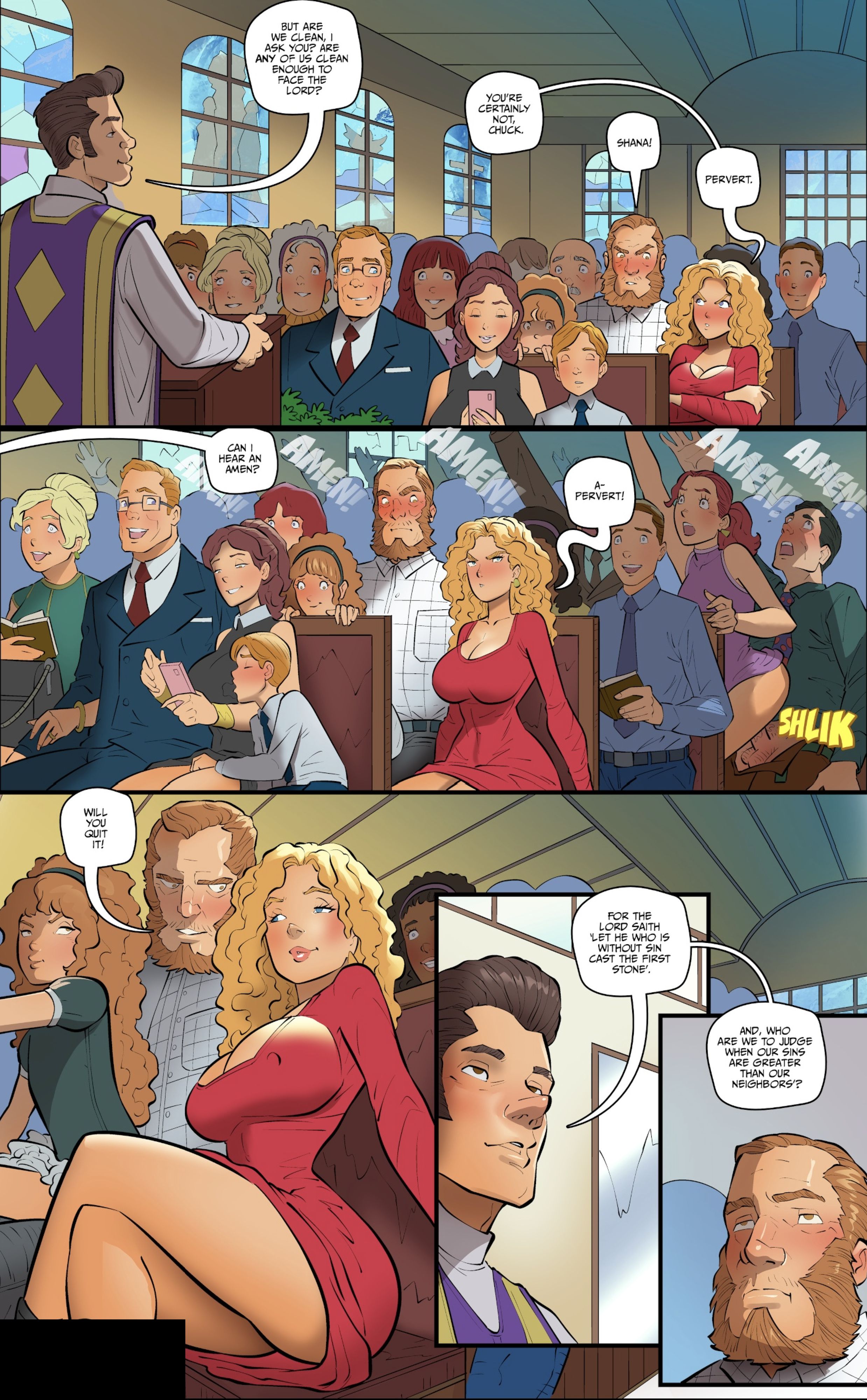 My Stripper Daughter [JabComix] 1 . My Stripper Daughter - Chapter 1 [JabComix] – page 13