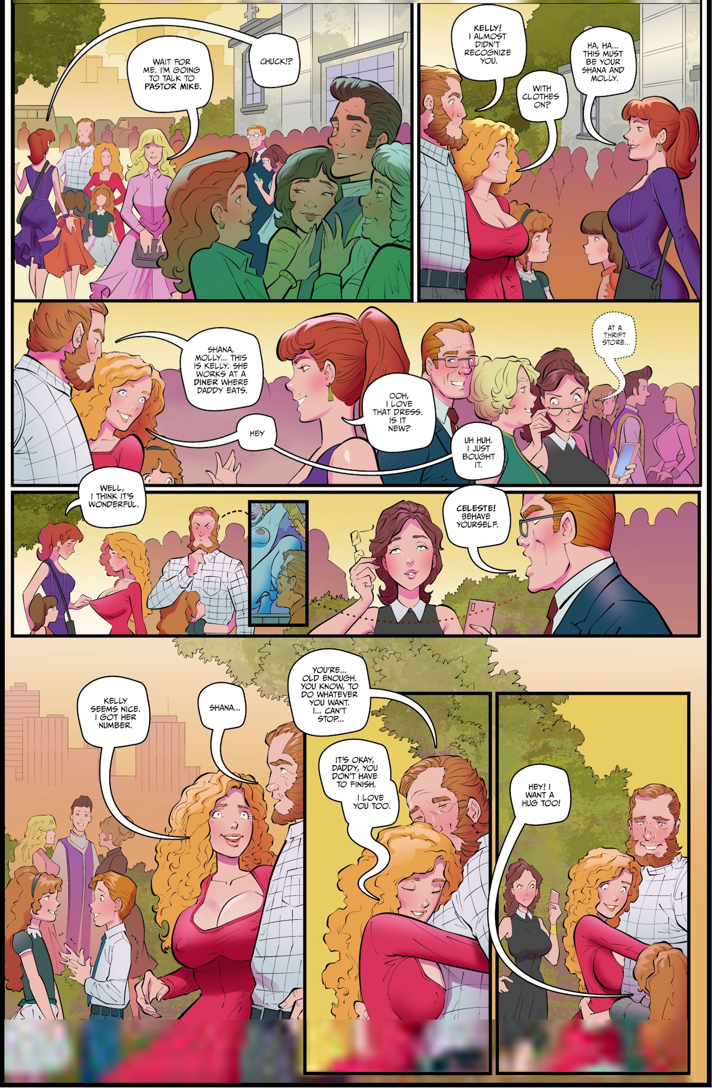 My Stripper Daughter [JabComix] 1 . My Stripper Daughter - Chapter 1 [JabComix] – page 14