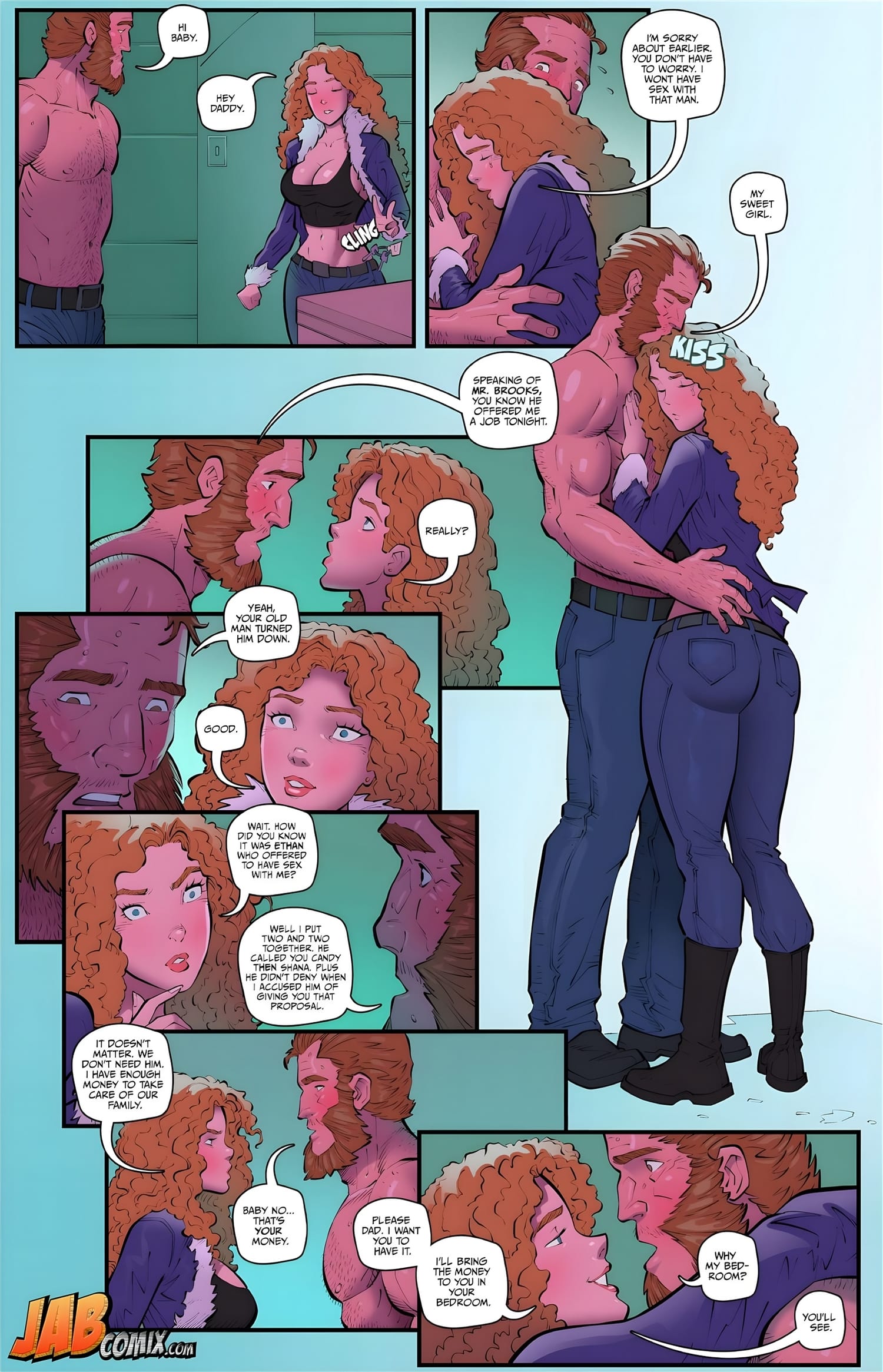 My Stripper Daughter [JabComix] 2 . My Stripper Daughter - Chapter 2 [JabComix] – page 18