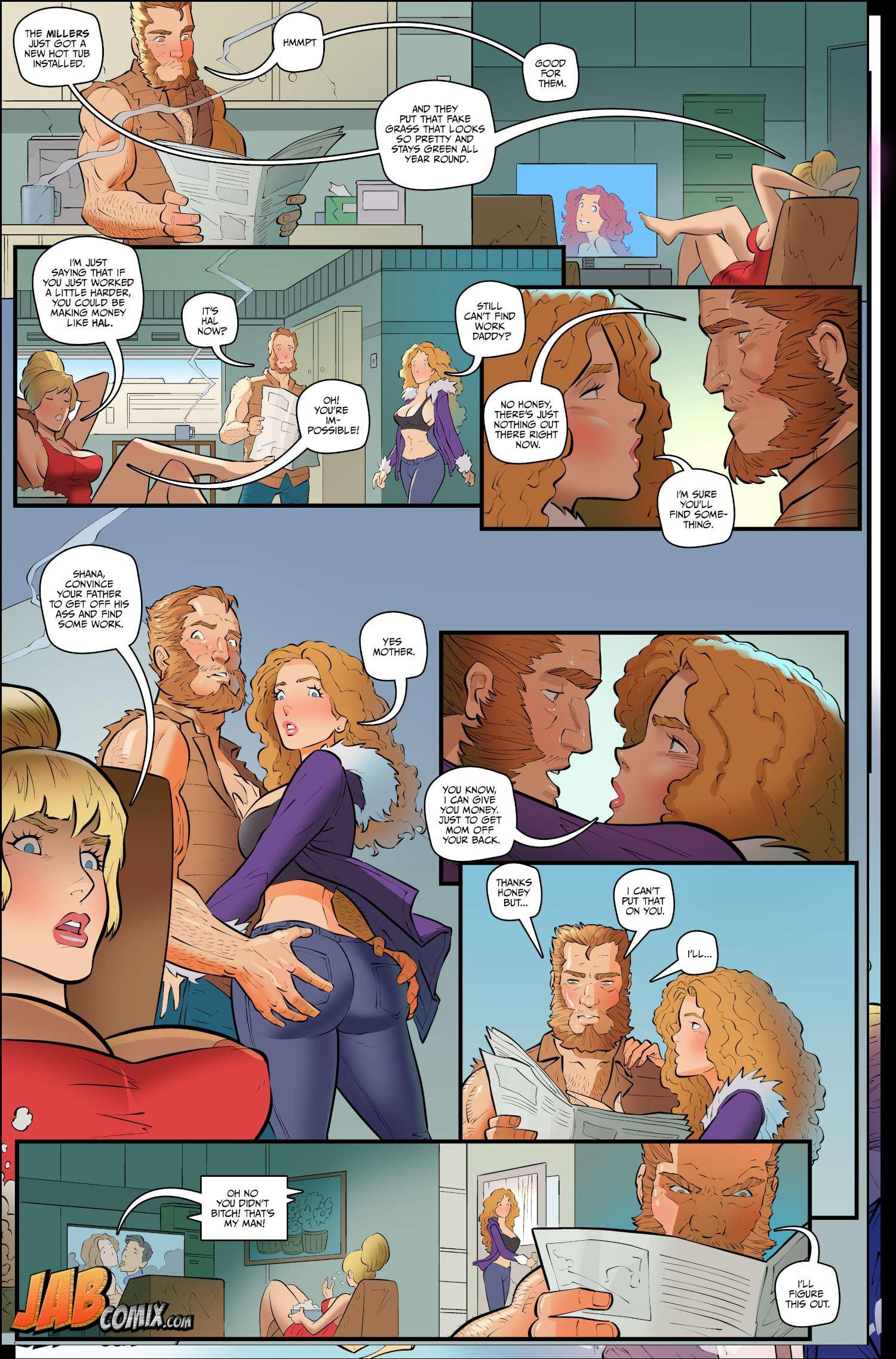 My Stripper Daughter [JabComix] 2 . My Stripper Daughter - Chapter 2 [JabComix] – page 5