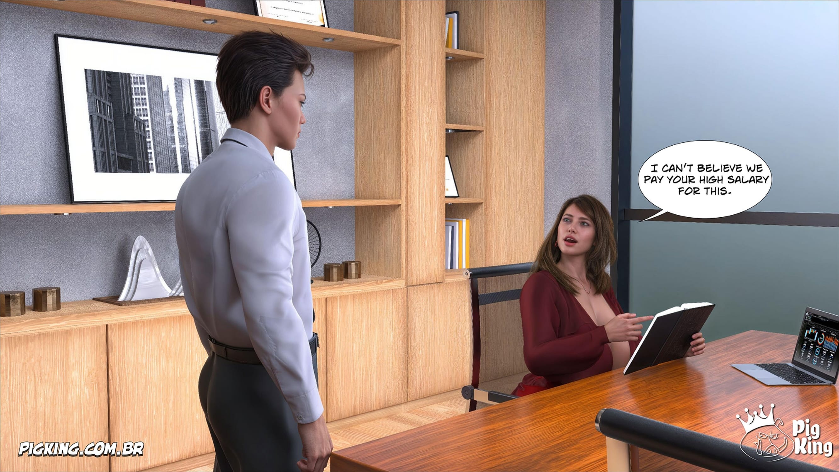 The Meeting [CrazyDad3D] 1 . The Meeting - Chapter 1 [CrazyDad3D] – page 10