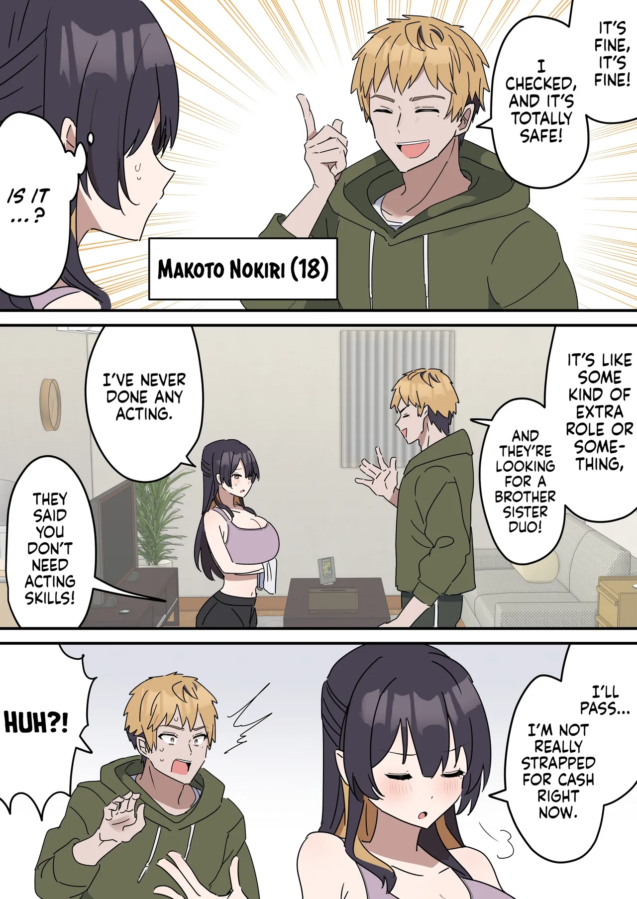 Pseudo Sex Siblings | Giji Sekkusu kyoudai [Fence 14] Chapter 1 – page 2