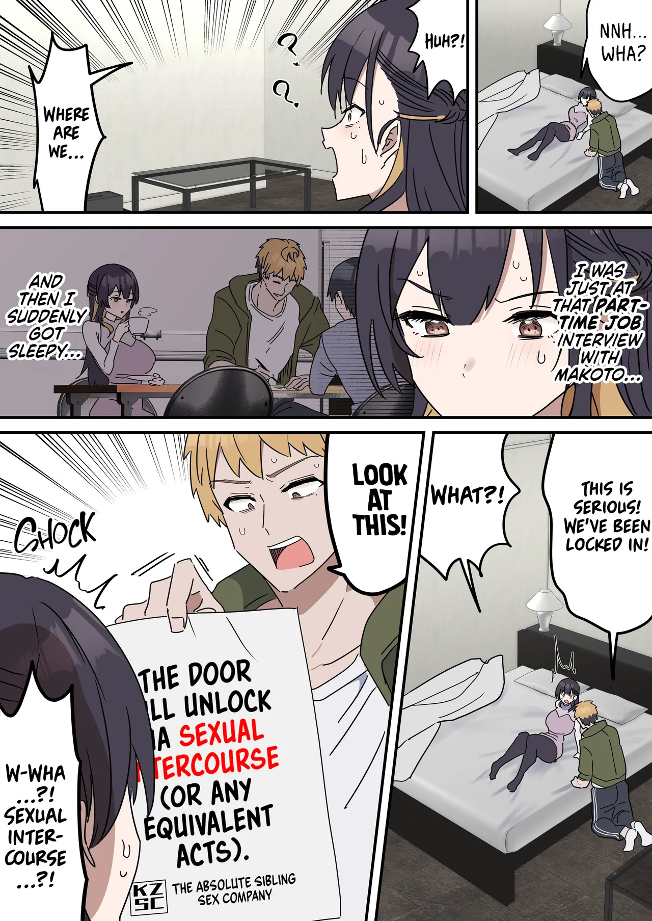 Pseudo Sex Siblings | Giji Sekkusu kyoudai [Fence 14] Chapter 1 – page 5