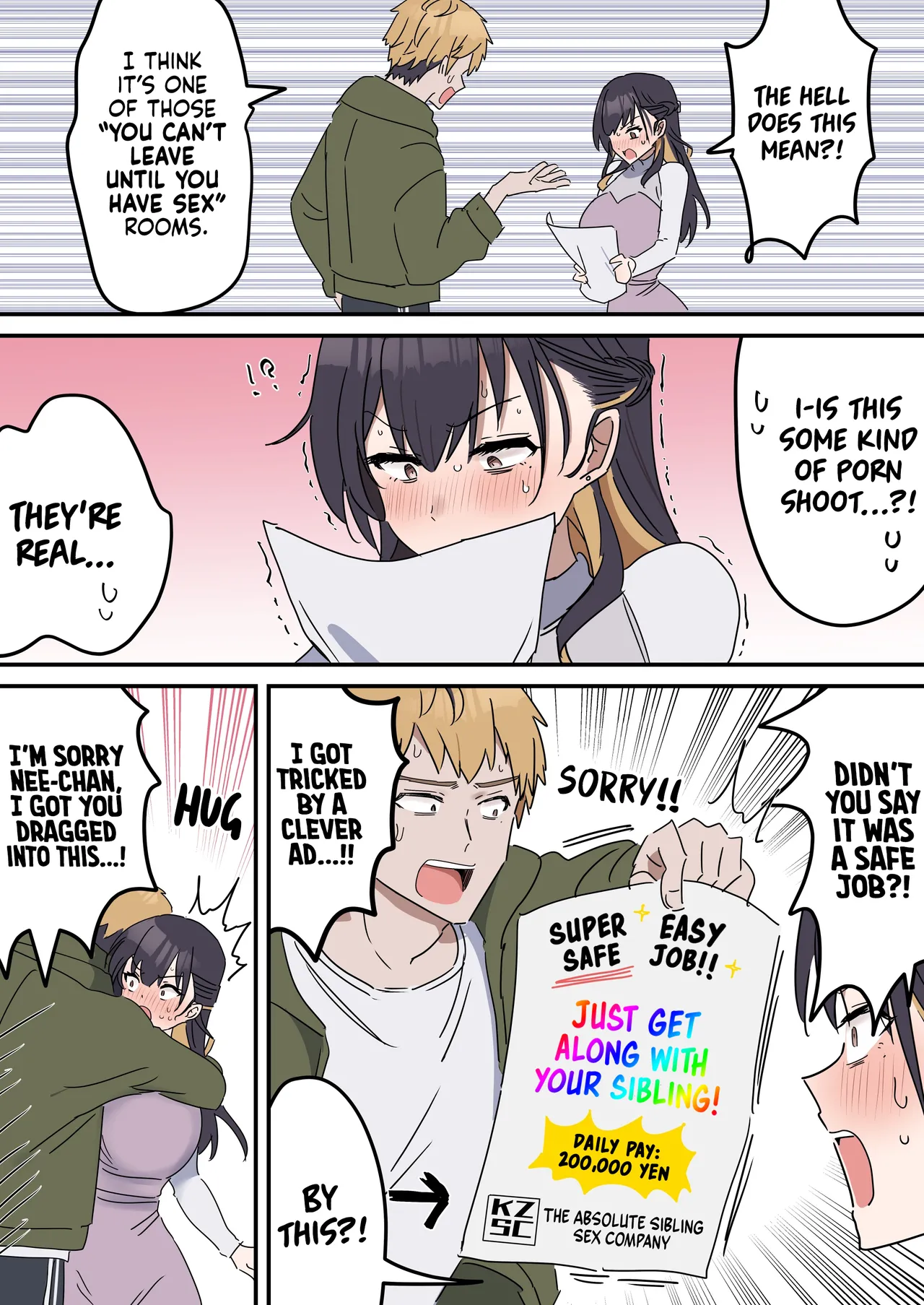 Pseudo Sex Siblings | Giji Sekkusu kyoudai [Fence 14] Chapter 1 – page 6