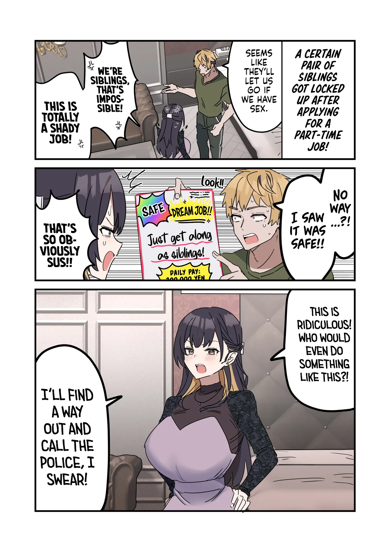 Pseudo Sex Siblings | Giji Sekkusu kyoudai [Fence 14] Chapter 1 – page 197