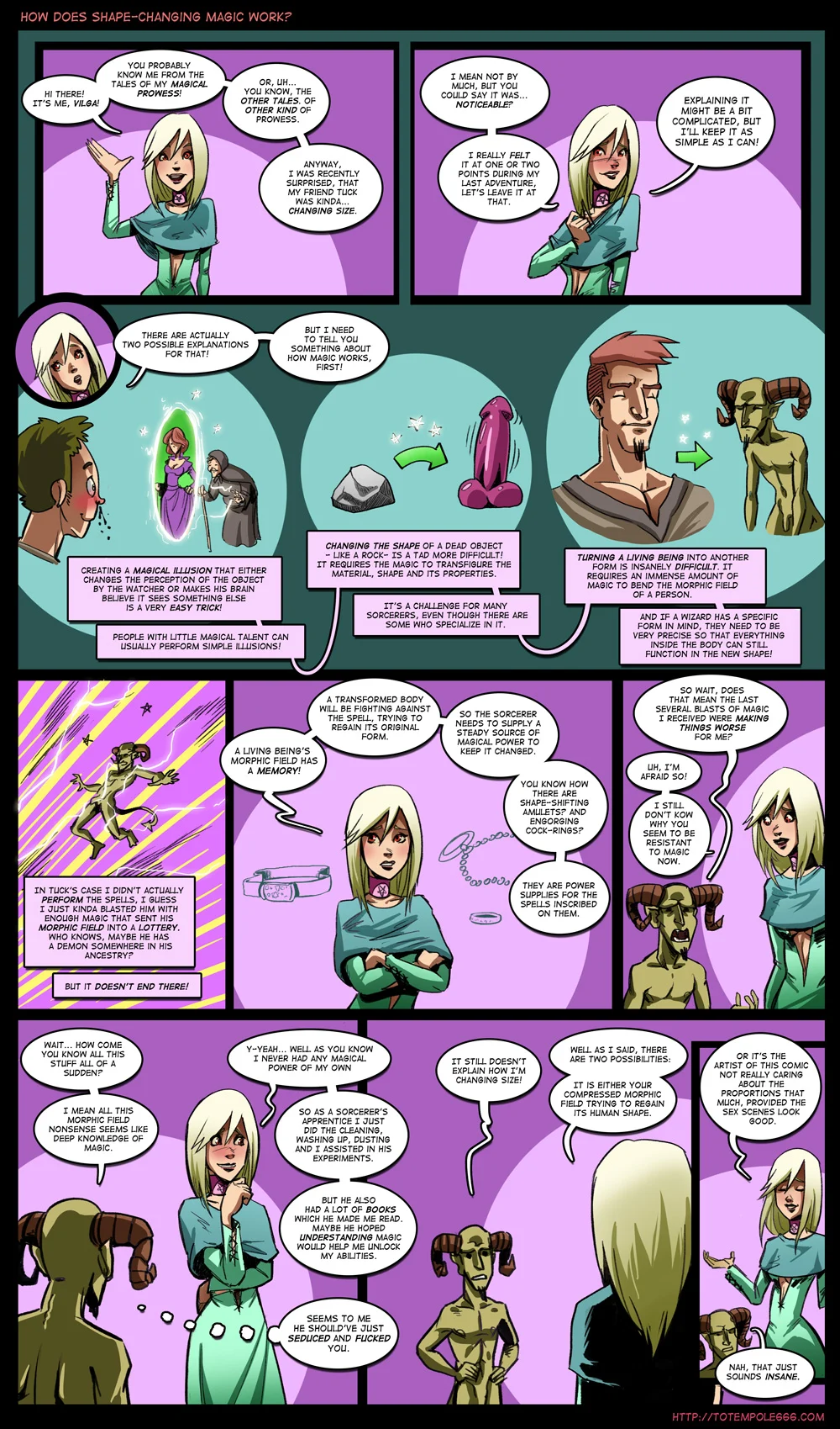 The Cummoner [Totempole] 0 . The Cummoner - Chapter 0 - Ask Vilga [Totempole] – page 2
