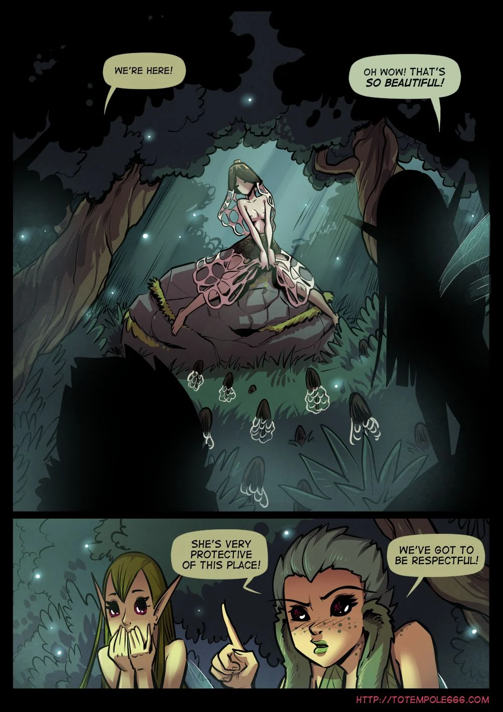 The Cummoner [Totempole] 23 . The Cummoner - Chapter 23 - Rocktrolled Fungirls [Totempole] – page 6